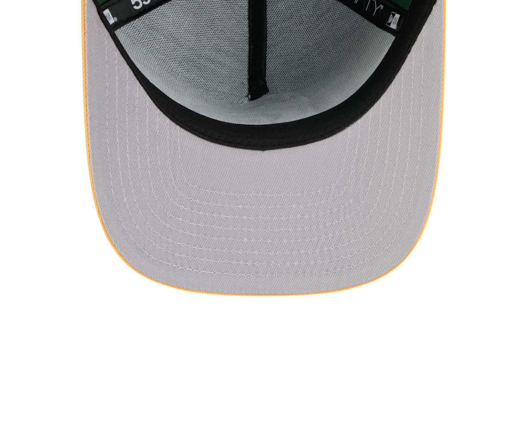 Bone New Era 59FIFTY Green Bay Packers NFL Verde Verde/Amarelo 6