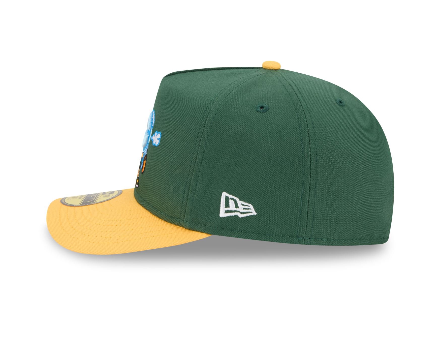 Bone New Era 59FIFTY Green Bay Packers NFL Verde Verde/Amarelo 7