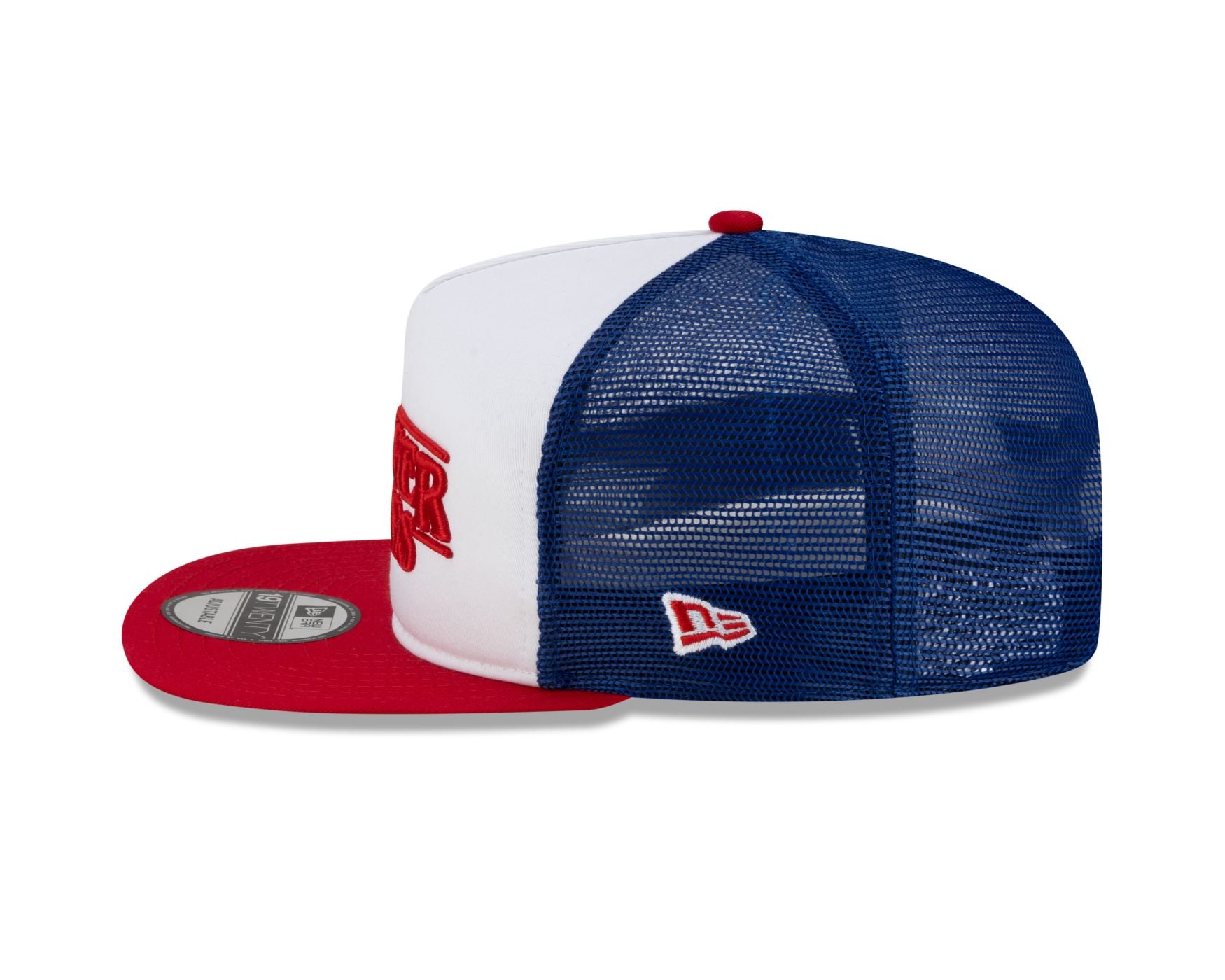 Bone New Era 19TWENTY Stranger Things NEW ERA Branco Branco/Azul/Vermelho 7