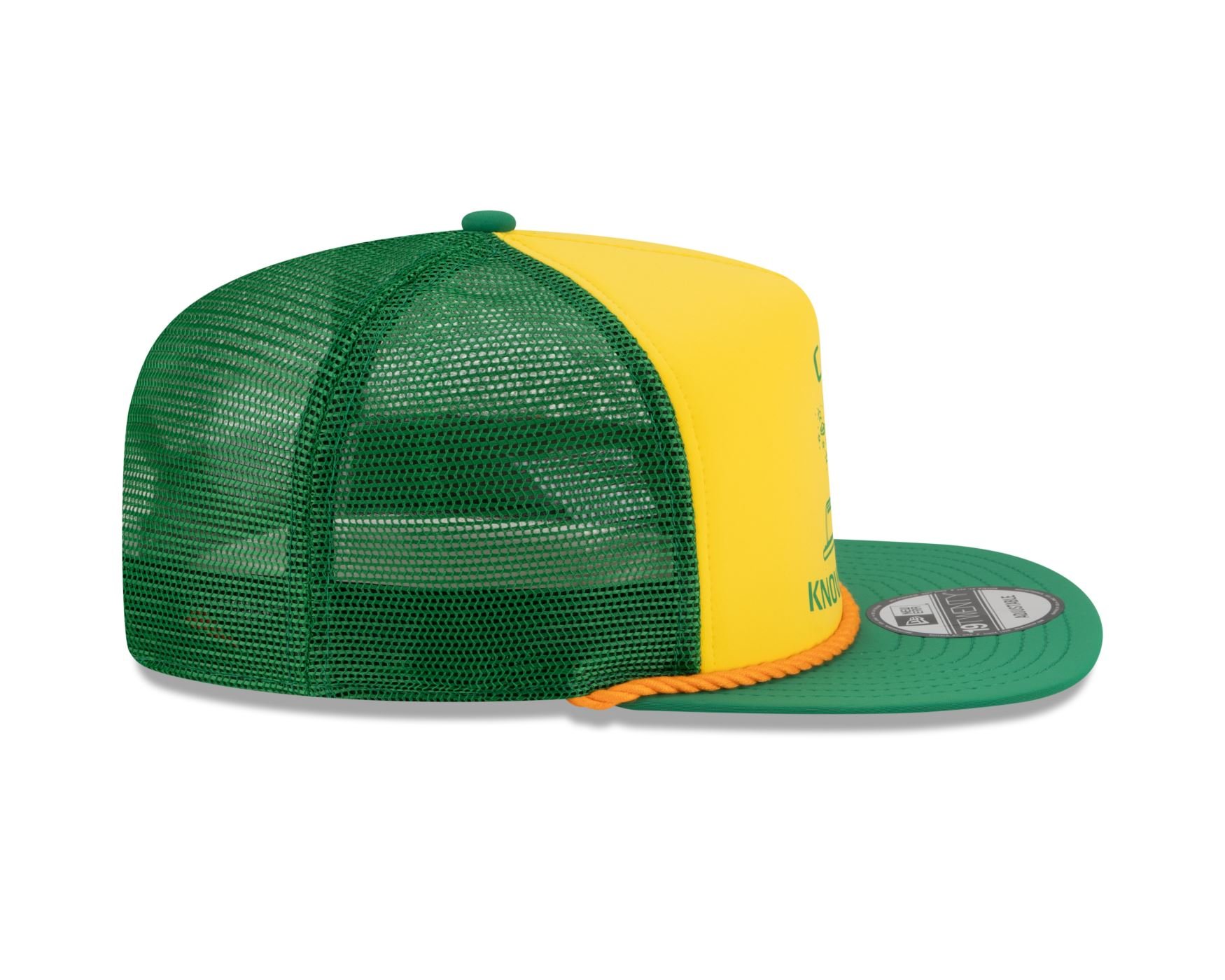 Bone New Era 19TWENTY Stranger Things NEW ERA Verde Verde/Amarelo 4