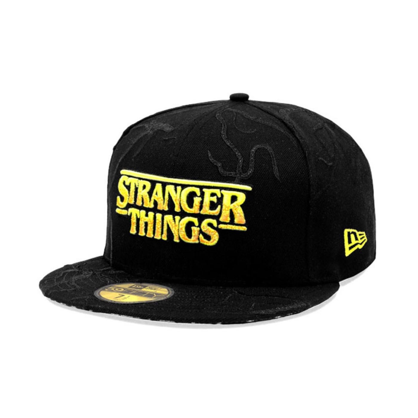 Bone New Era 59FIFTY Stranger Things NEW ERA Preto