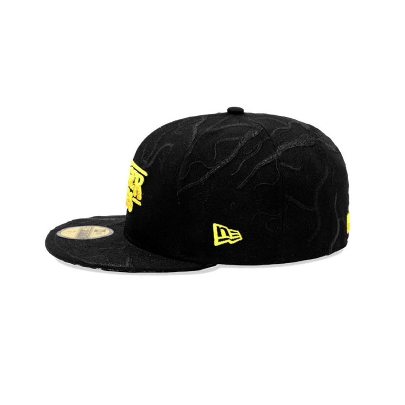 Bone New Era 59FIFTY Stranger Things NEW ERA Preto Preto 7