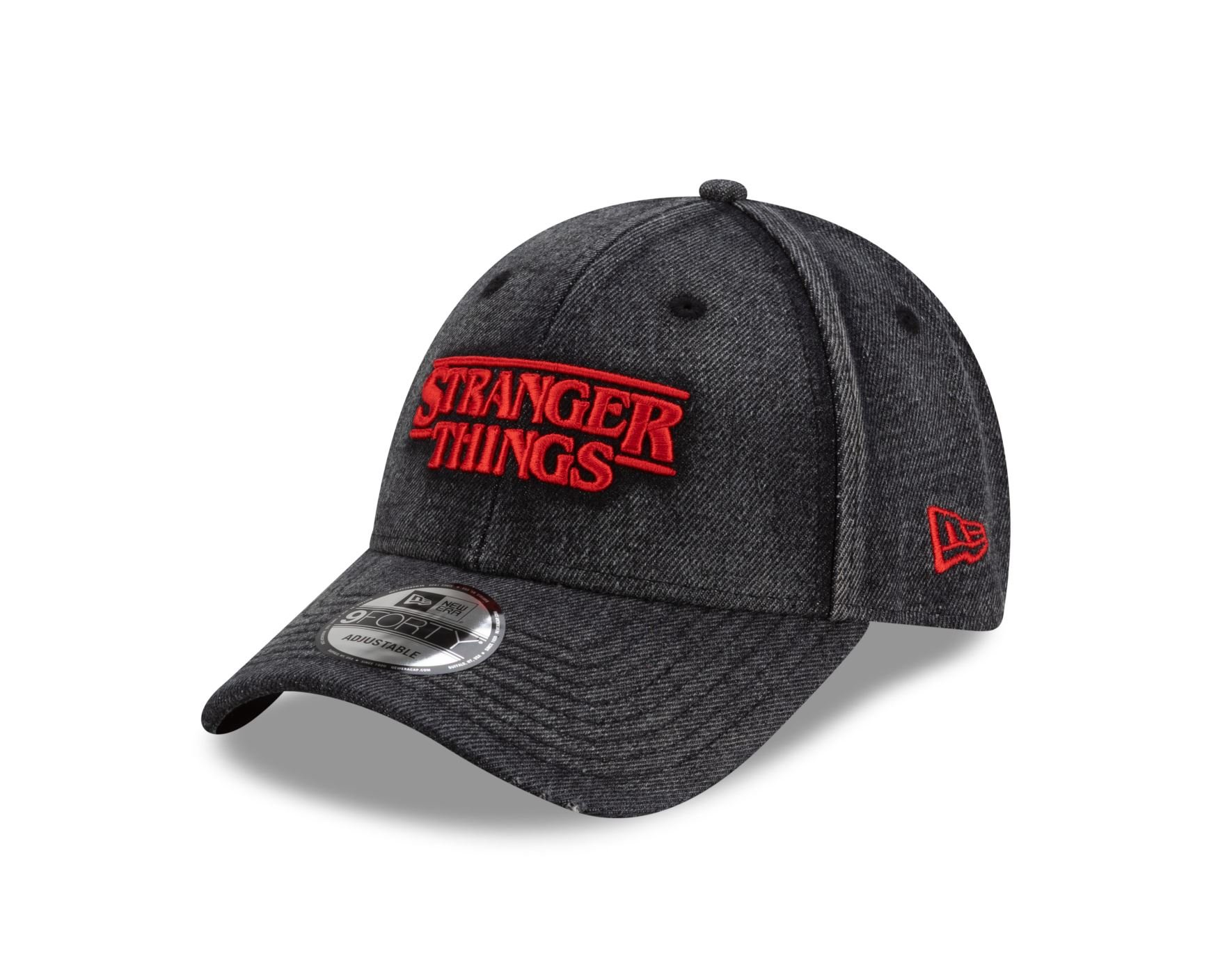 Bone New Era 9FORTY Stranger Things NEW ERA Preto