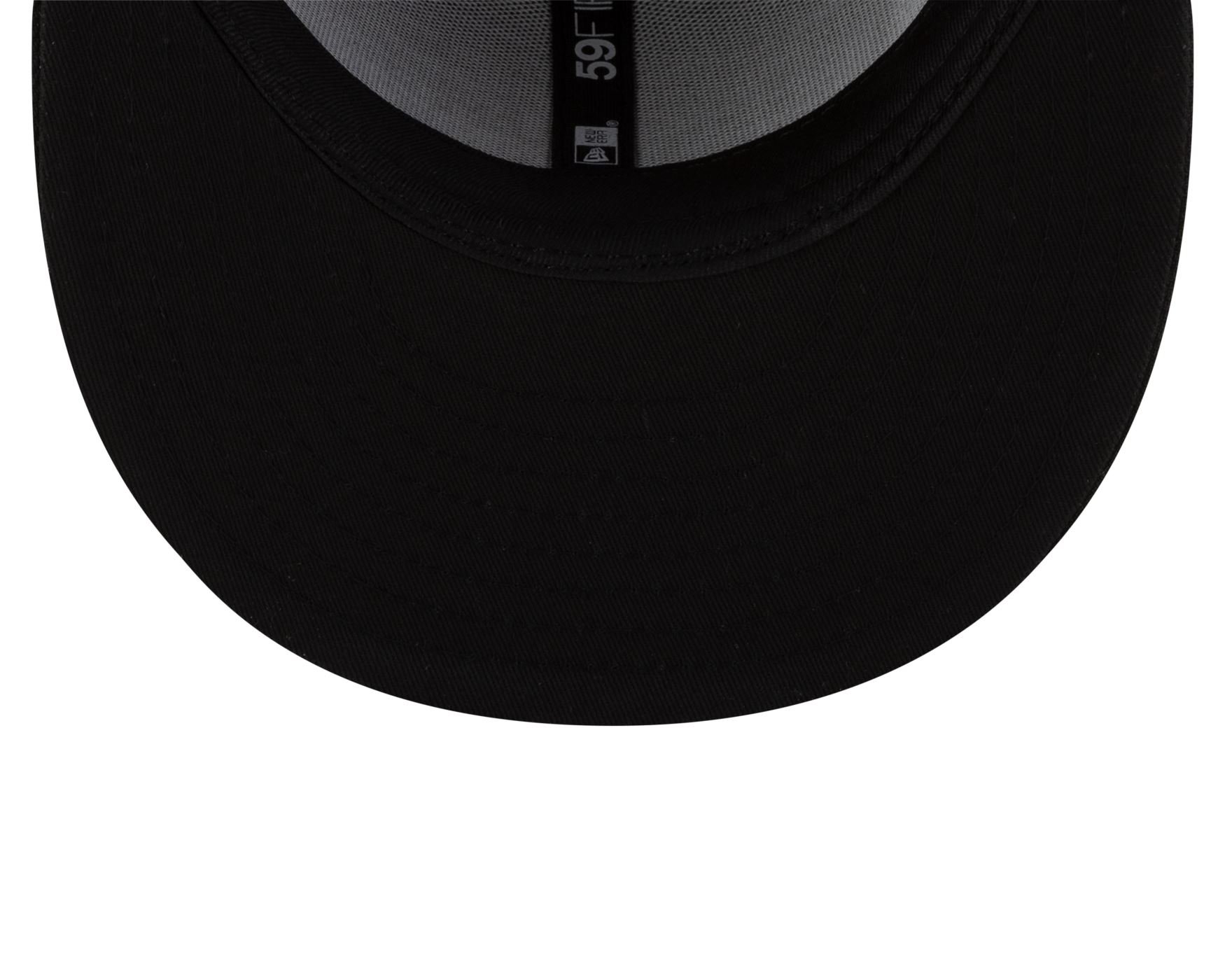 Bone New Era 59FIFTY Stranger Things NEW ERA Preto Preto 6