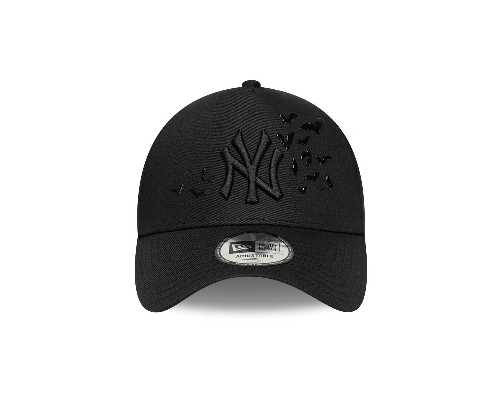 Bone New Era  9FORTY A-Frame New York Yankees MLB Preto Preto 2