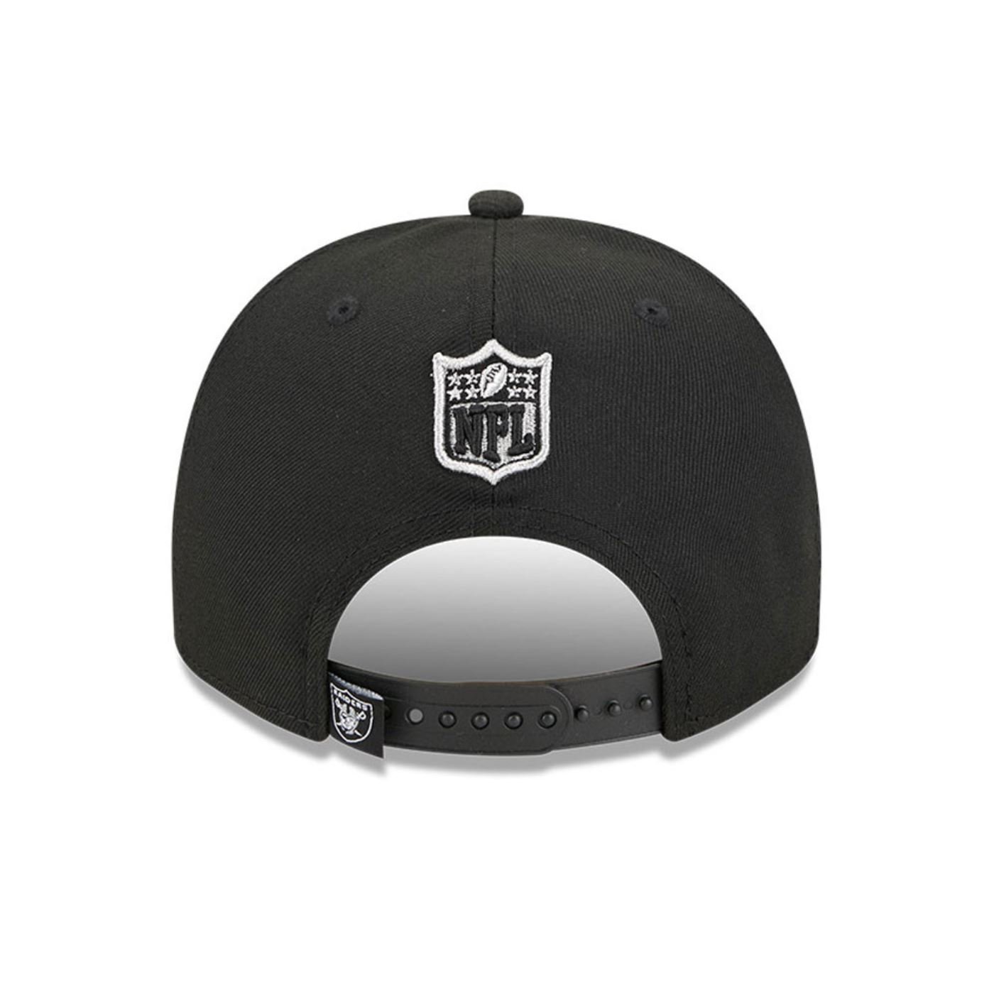 Bone New Era 9FIFTY A-FRAME Las Vegas Raiders NFL Preto Preto 5