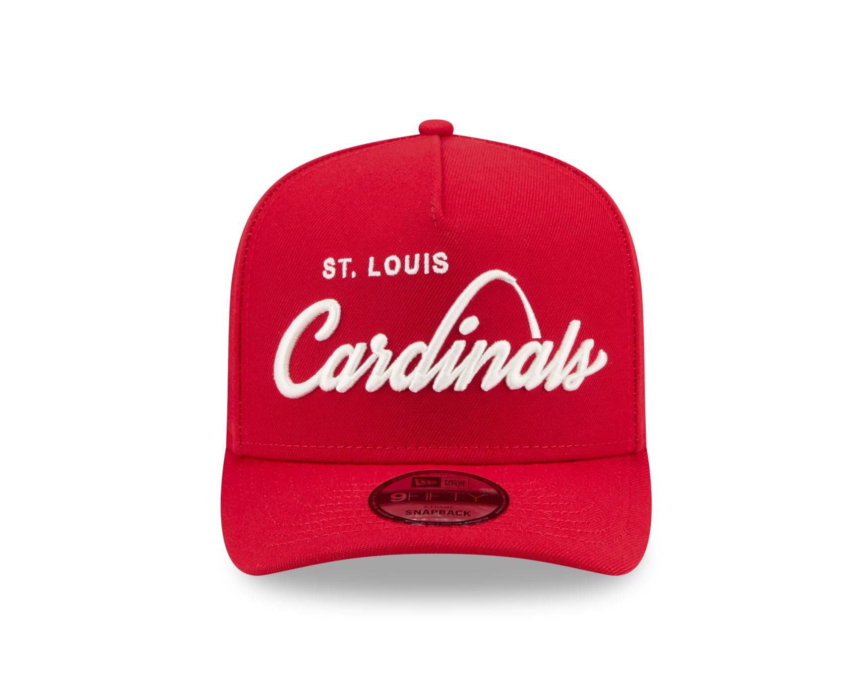 Bone New Era 9FIFTY A-FRAME Saint Louis Cardinals MLB Vermelho Vermelho 2