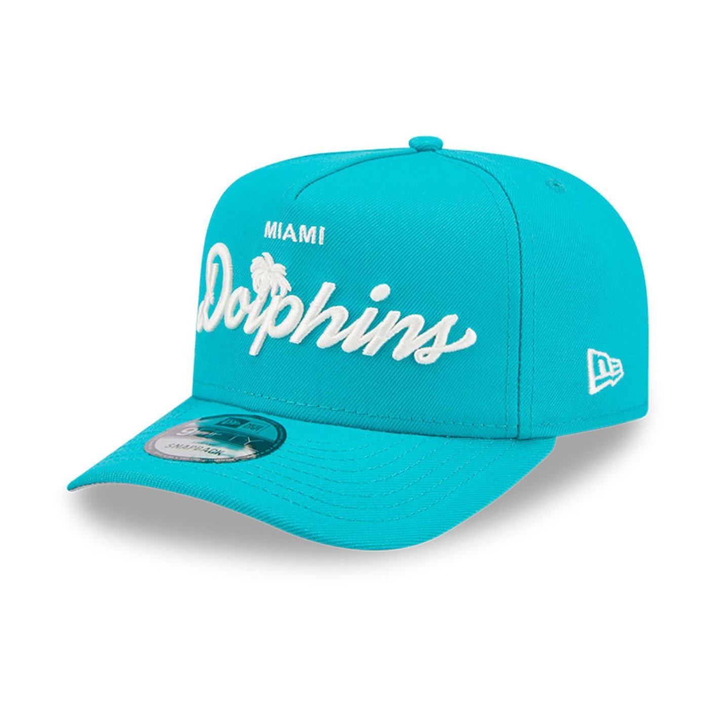Bone New Era 9FIFTY A-FRAME Miami Dolphins NFL Verde