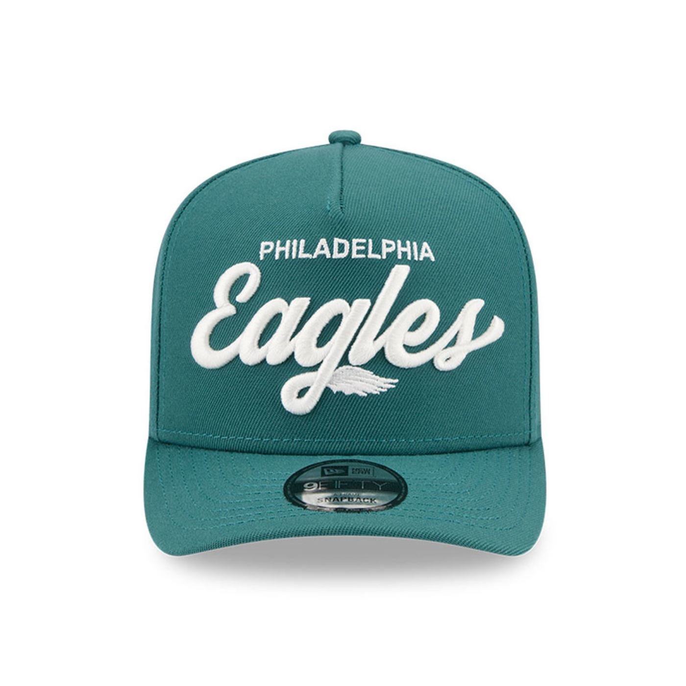 Bone New Era  9FIFTY  A-Frame Philadelphia Eagles NFL Verde Verde 2