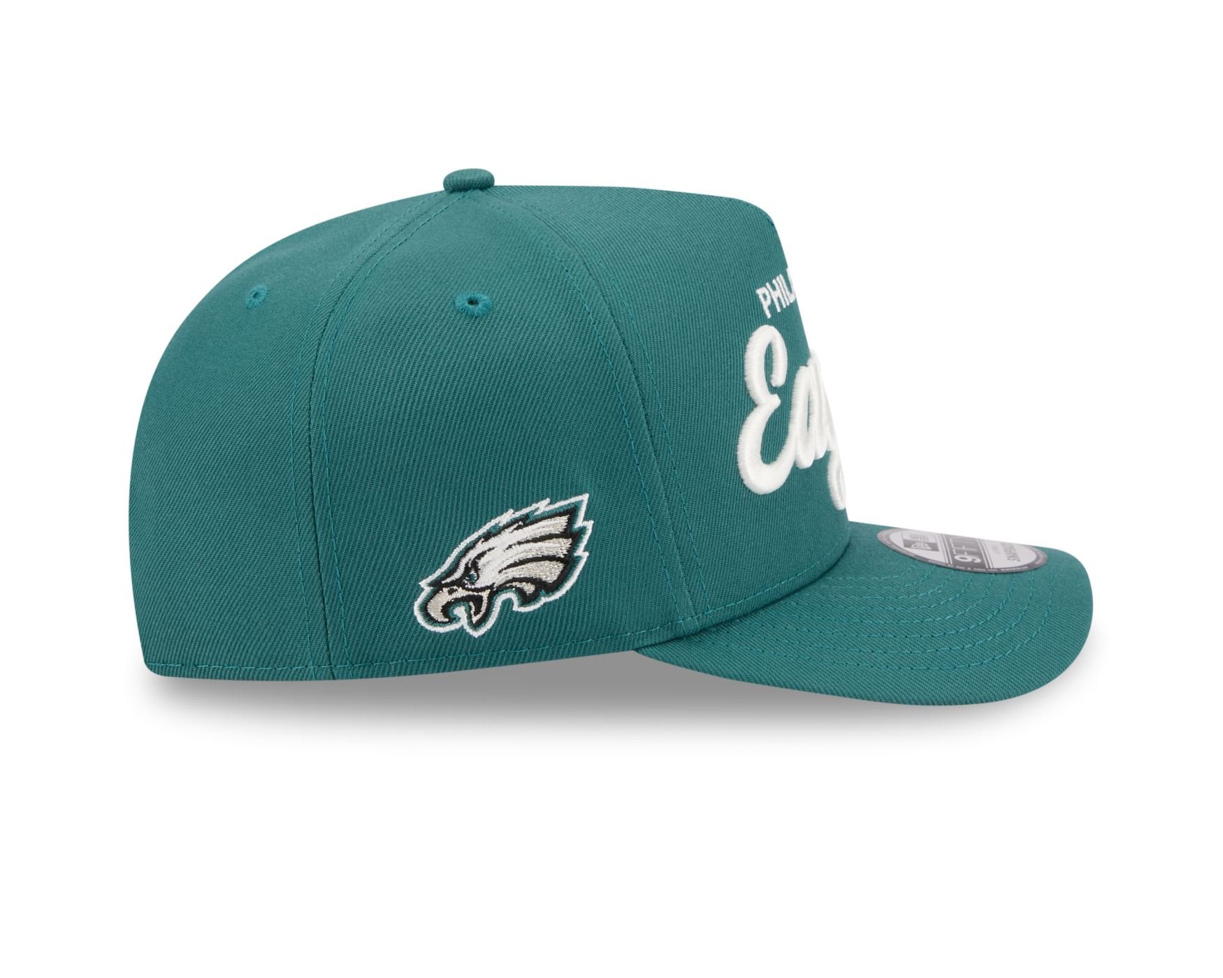 Bone New Era  9FIFTY  A-Frame Philadelphia Eagles NFL Verde Verde 4