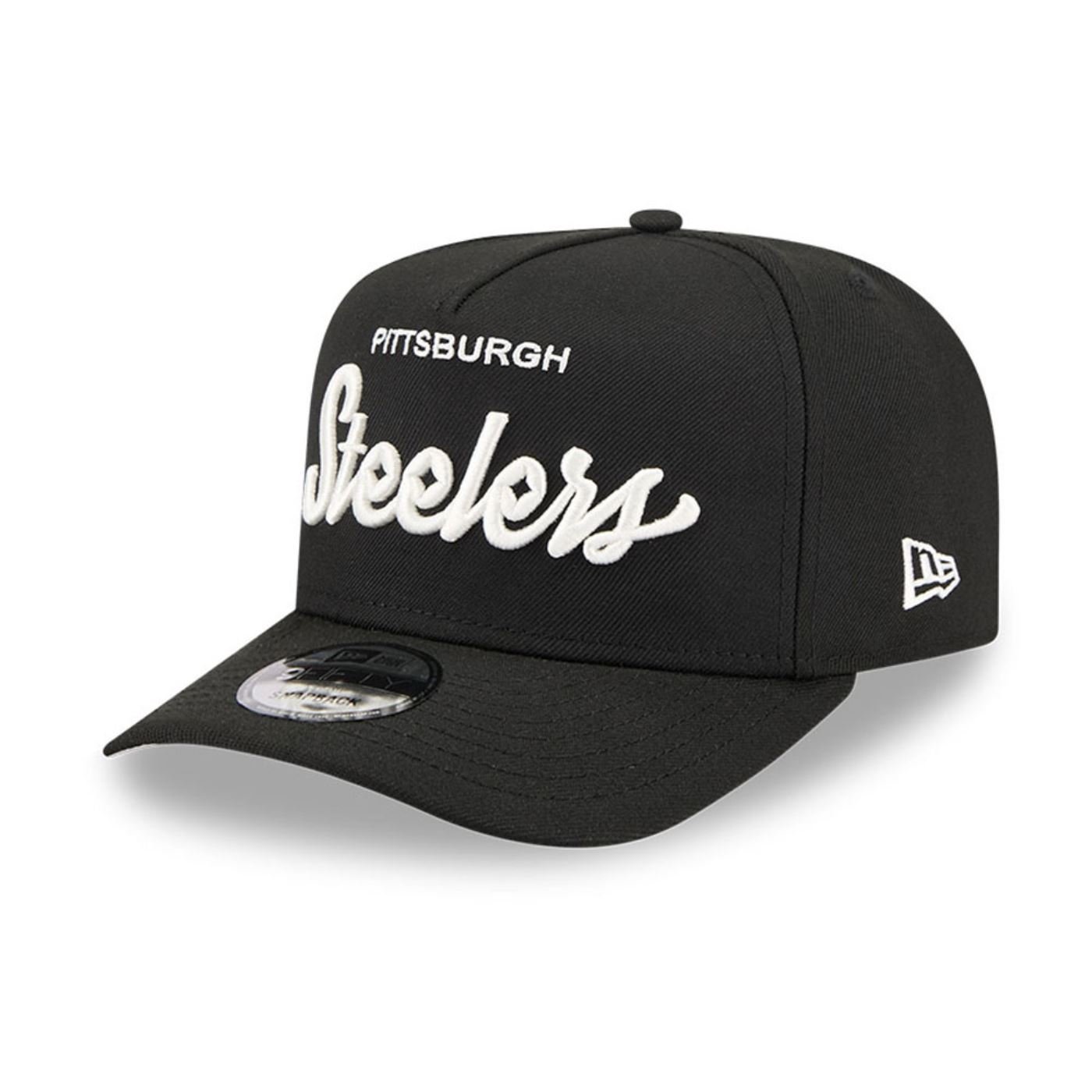 Bone New Era 9FIFTY A-FRAME Pittsburgh Steelers NFL Preto