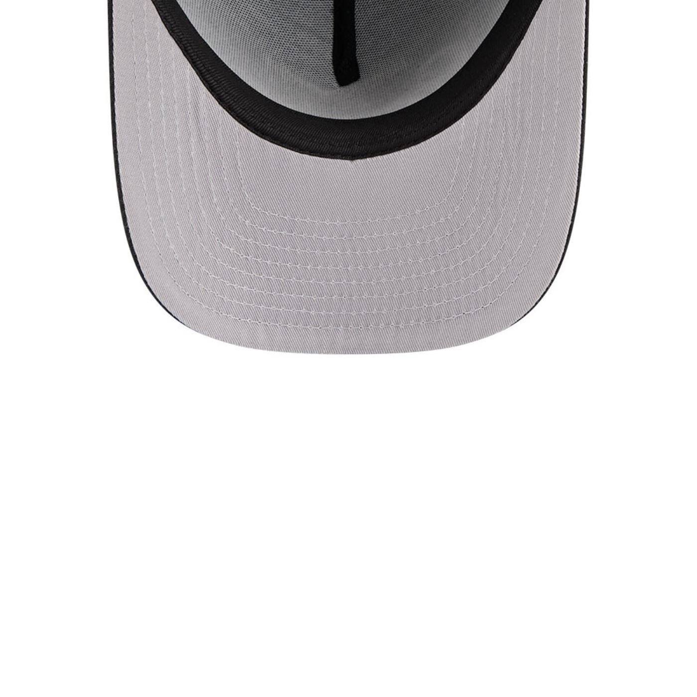 Bone New Era 9FIFTY A-FRAME Pittsburgh Steelers NFL Preto Preto 6