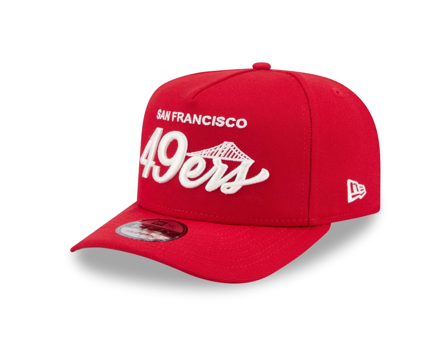 Bone New Era  9FIFTY  A-Frame San Francisco 49ers NFL Vermelho