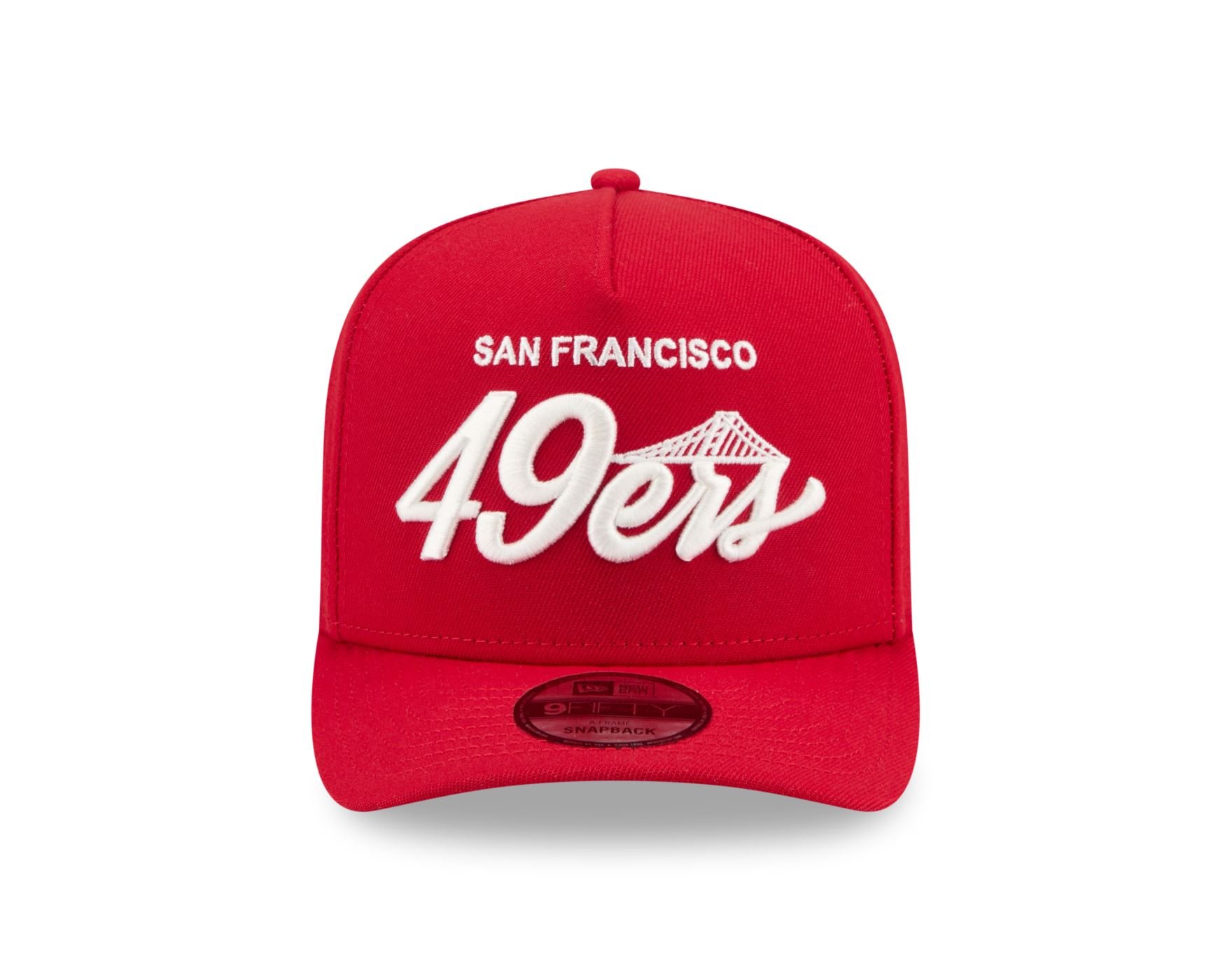 Bone New Era  9FIFTY  A-Frame San Francisco 49ers NFL Vermelho Vermelho 2