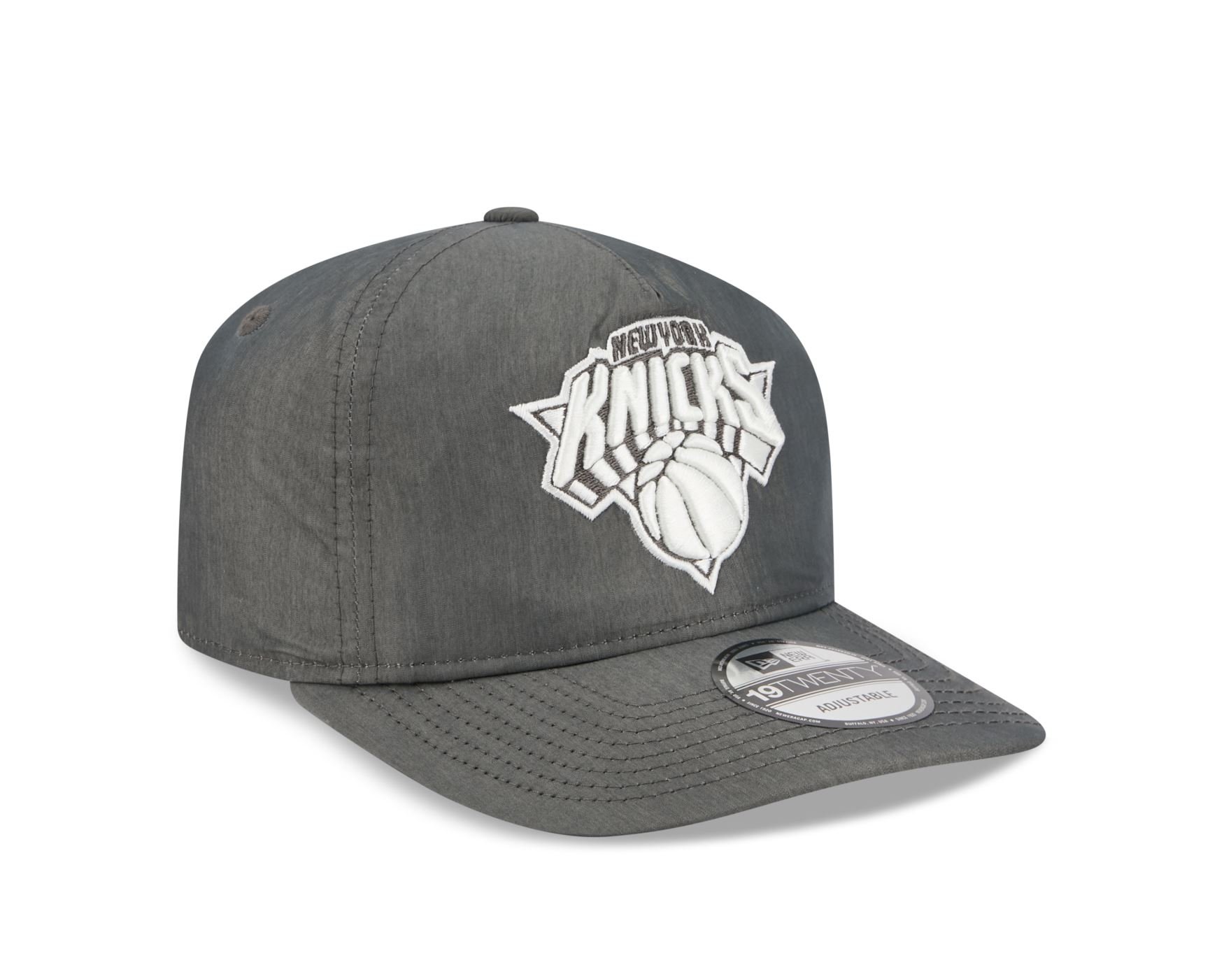 Bone New Era 19TWENTY STRAPBACK New York Knicks NBA Cinza Cinza 3