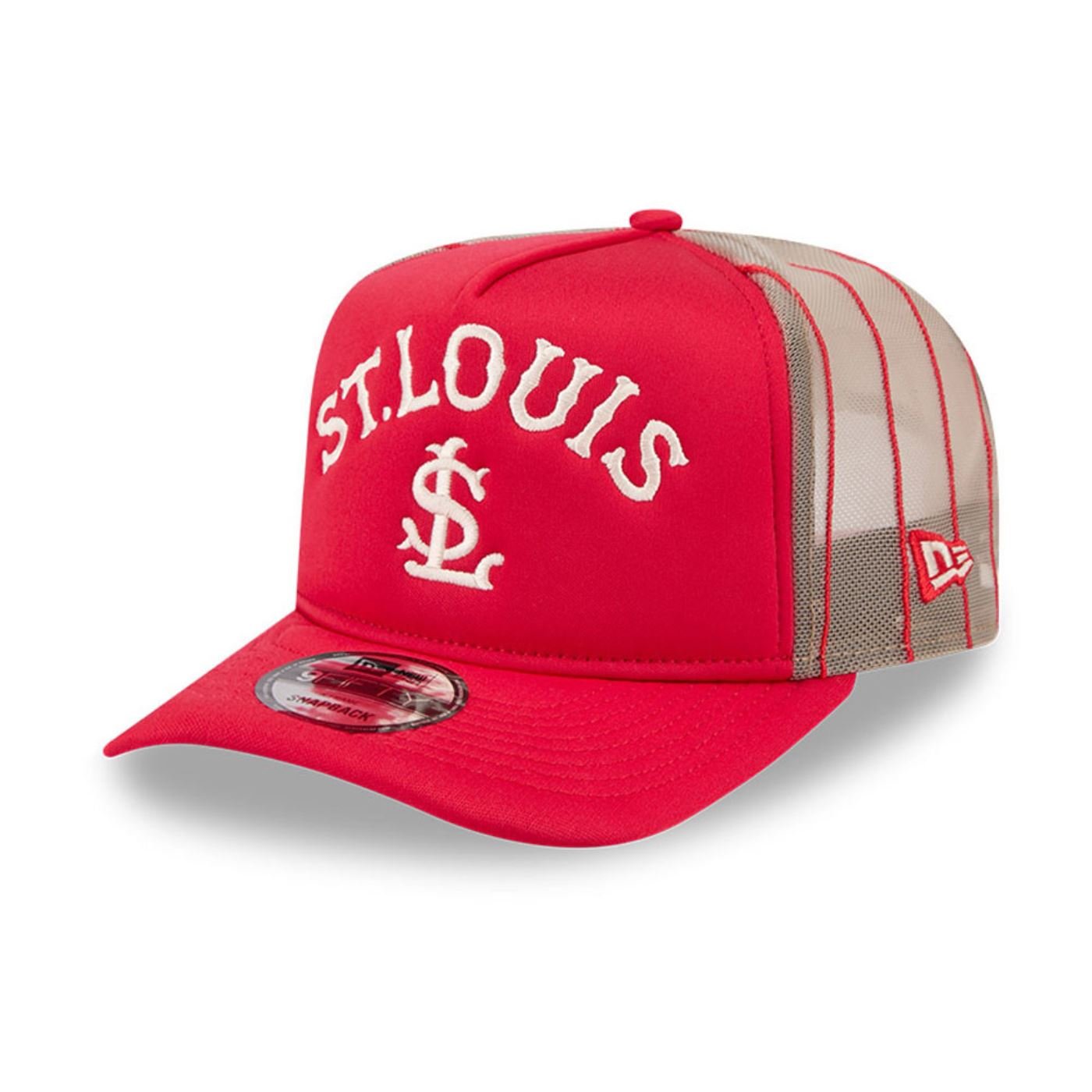 Bone New Era 9FORTY A-FRAME SNAPBACK Saint Louis Cardinals MLB Vermelho