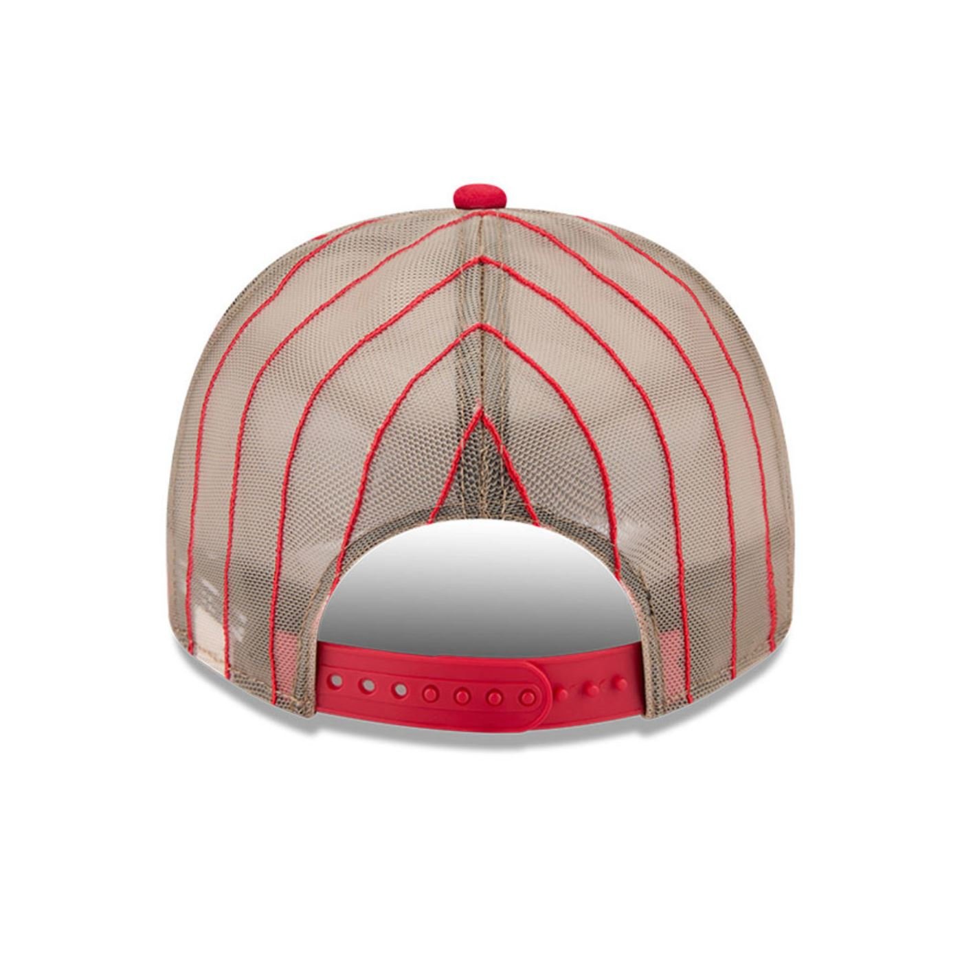 Bone New Era 9FORTY A-FRAME SNAPBACK Saint Louis Cardinals MLB Vermelho Vermelho 5