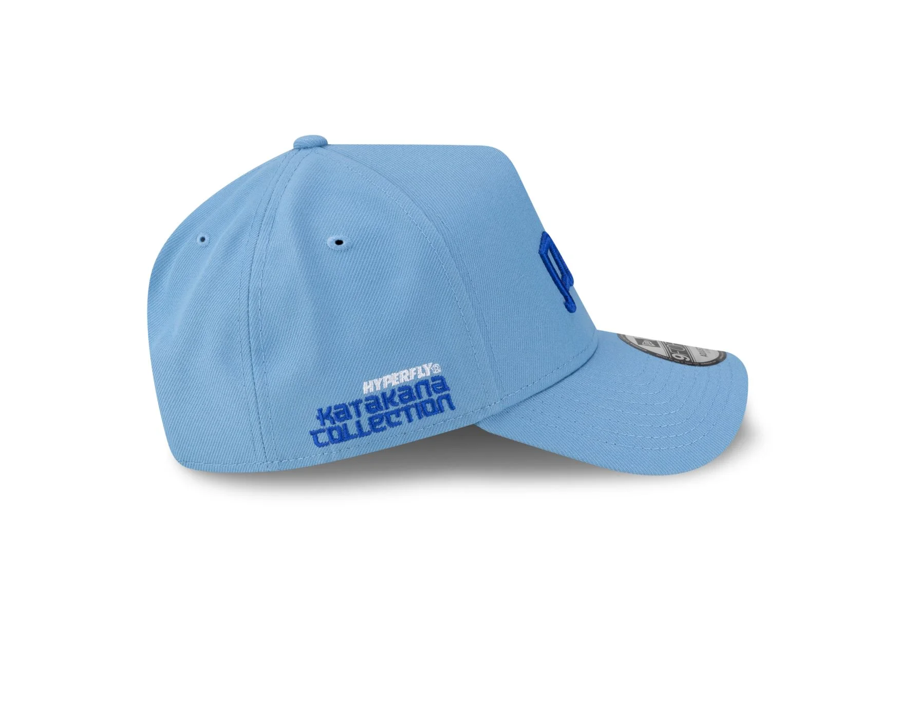 Bone New Era 9FORTY A-FRAME SNAPBACK Kansas City Royals MLB Hyperfly Azul Azul 4