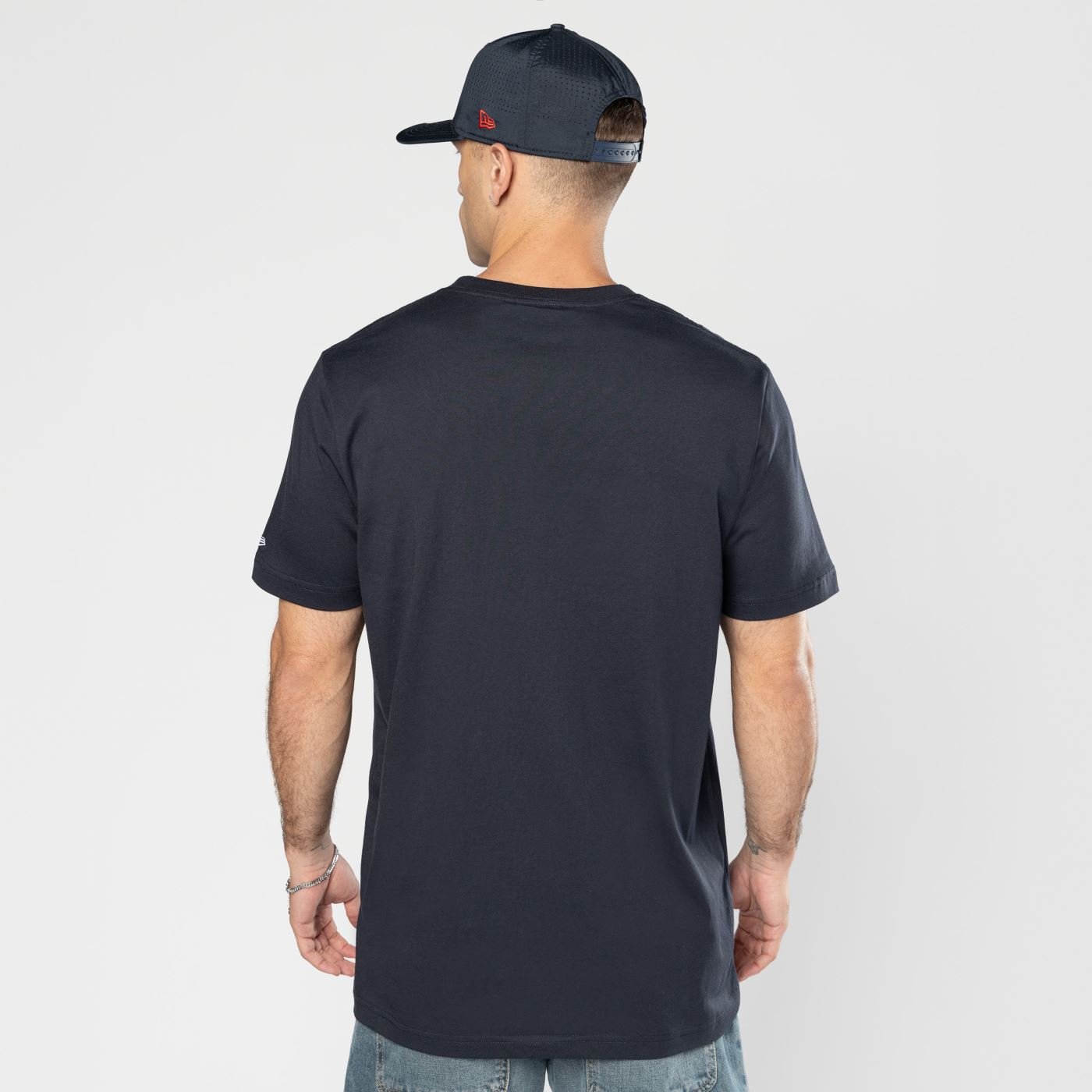 Camiseta New Era Regular Boston Red Sox MLB Hyperfly Marinho Marinho 5