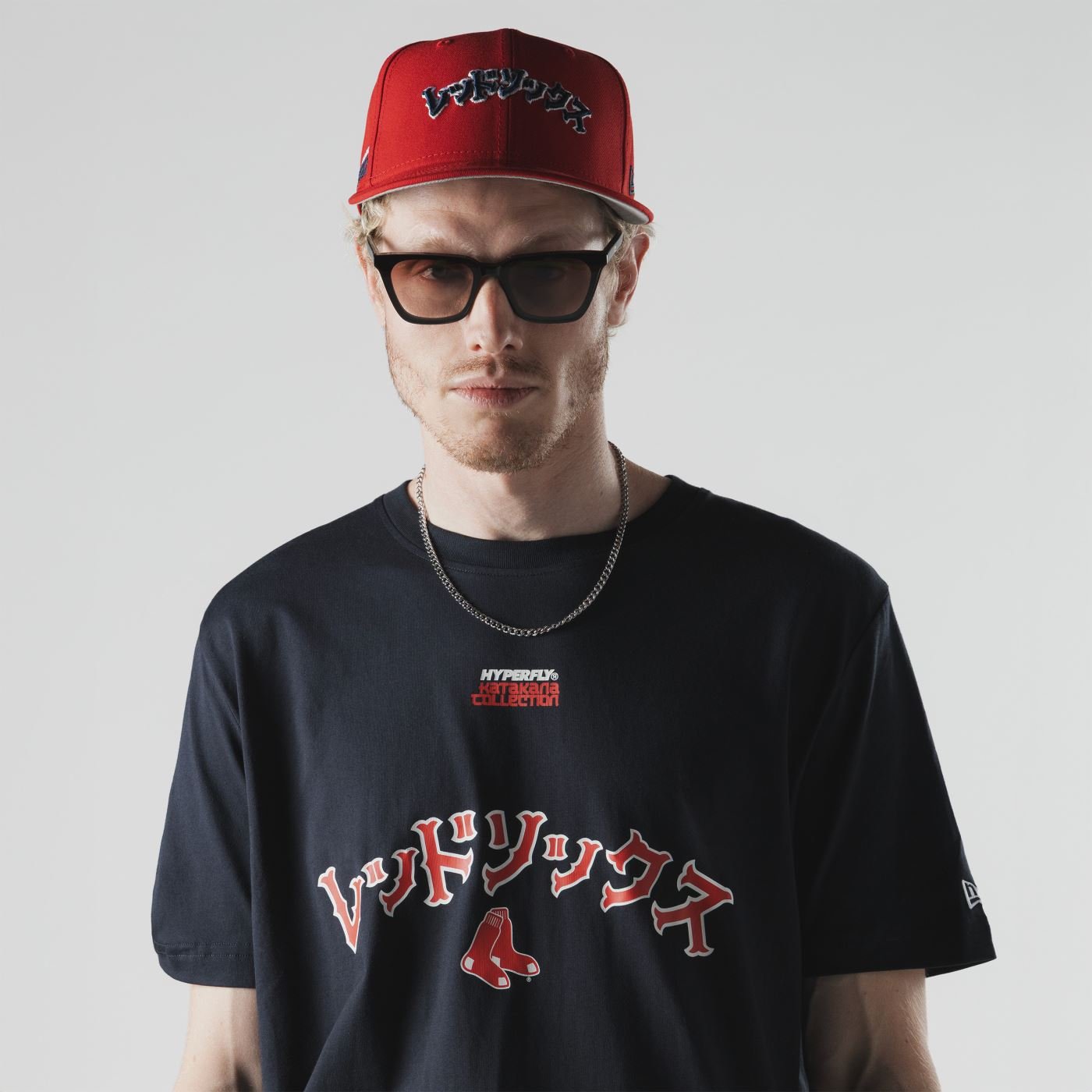 Camiseta New Era Regular Boston Red Sox MLB Hyperfly Marinho Marinho 6