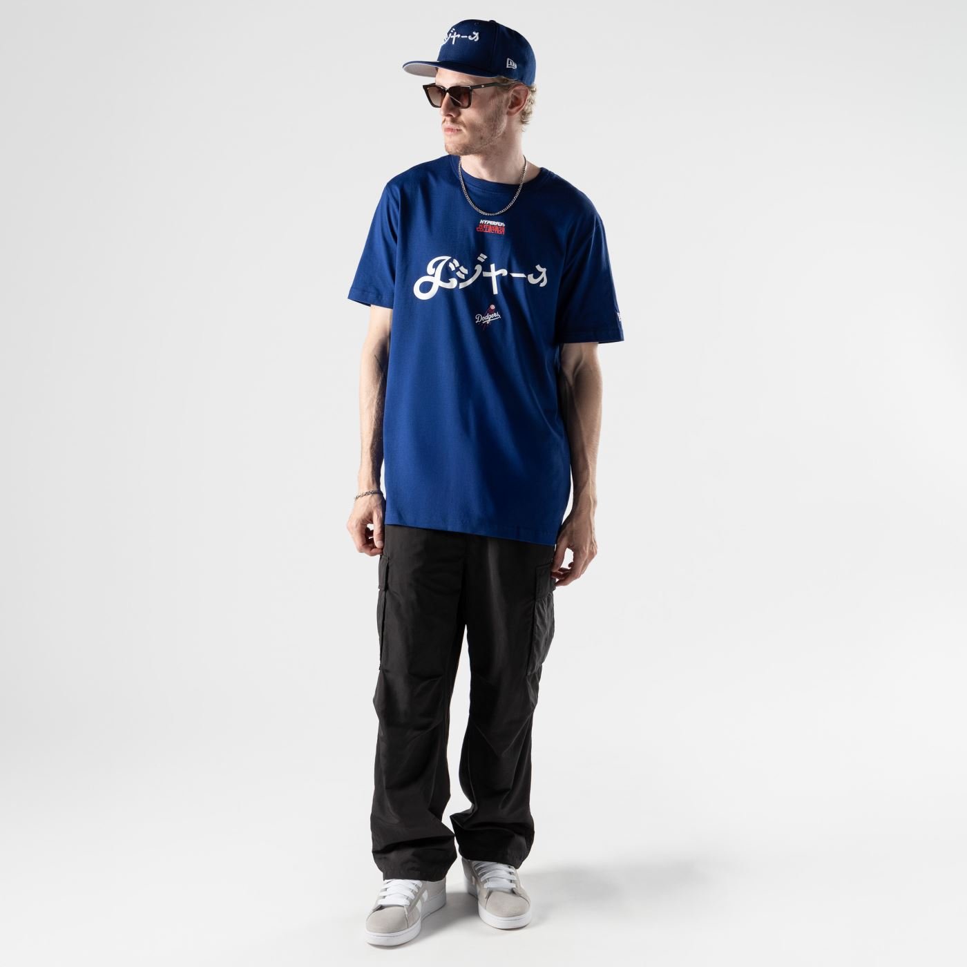 Camiseta New Era Regular Los Angeles Dodgers MLB Hyperfly Azul Azul 3