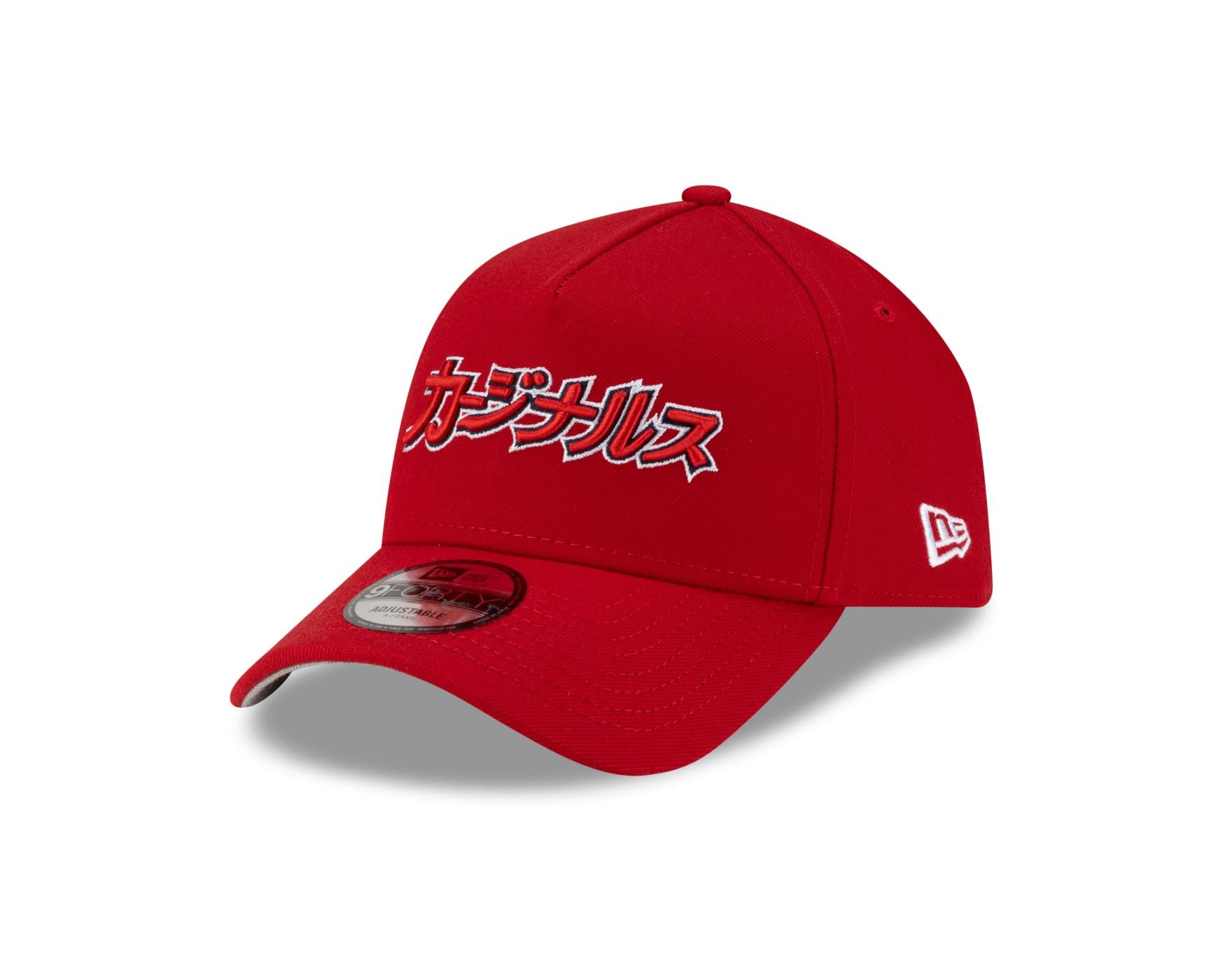 Bone New Era 9FORTY A-FRAME SNAPBACK Saint Louis Cardinals MLB Hyperfly Vermelho