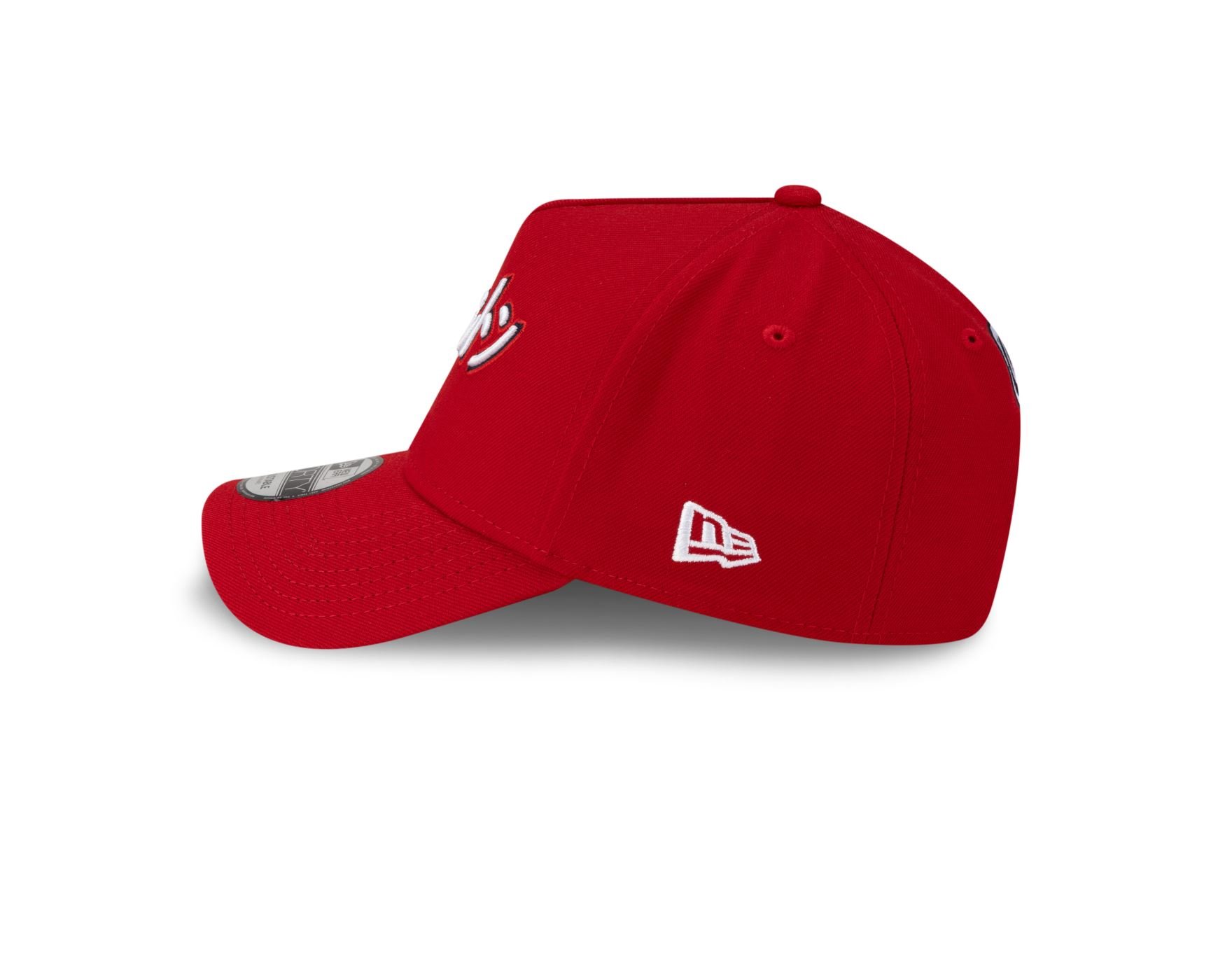 Bone New Era 9FORTY A-FRAME SNAPBACK Washington Nationals MLB Hyperfly Vermelho Vermelho 9