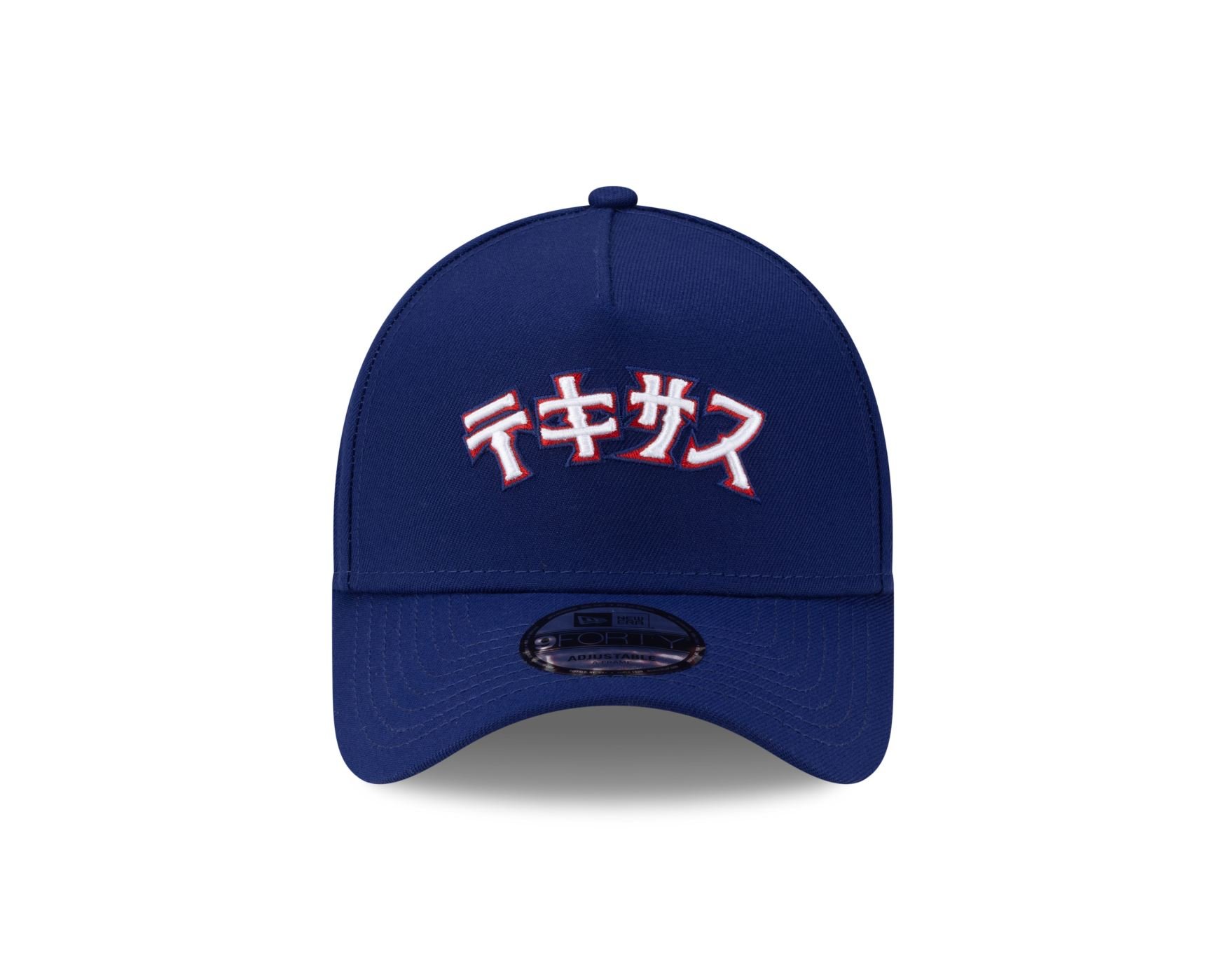 Bone New Era 9FORTY A-FRAME SNAPBACK Texas Rangers MLB Hyperfly Azul Azul 2