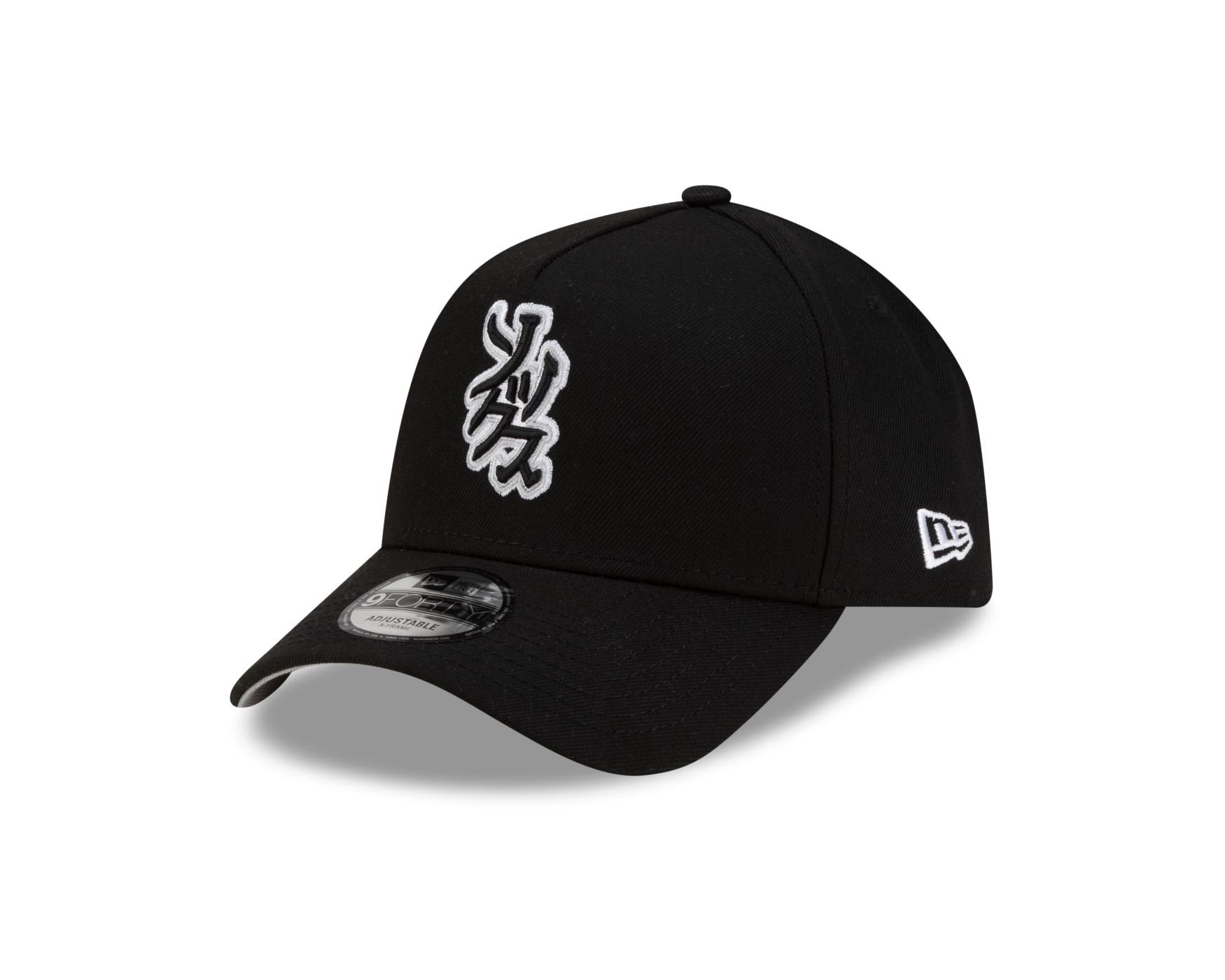 Bone New Era  9FORTY A-Frame Chicago White Sox MLB Hyperfly Preto