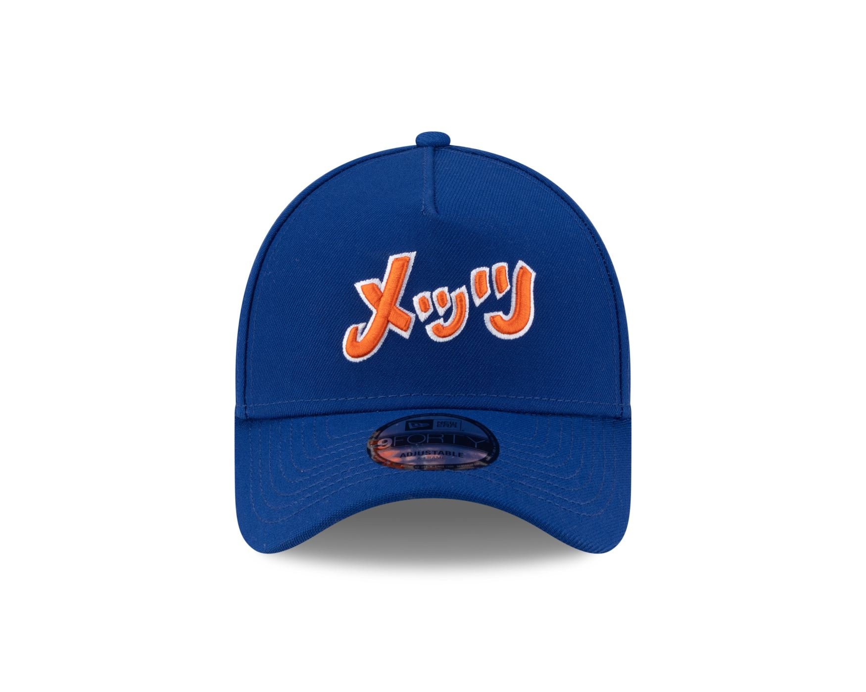 Bone New Era 9FORTY A-FRAME SNAPBACK New York Mets MLB Hyperfly Azul Azul 2