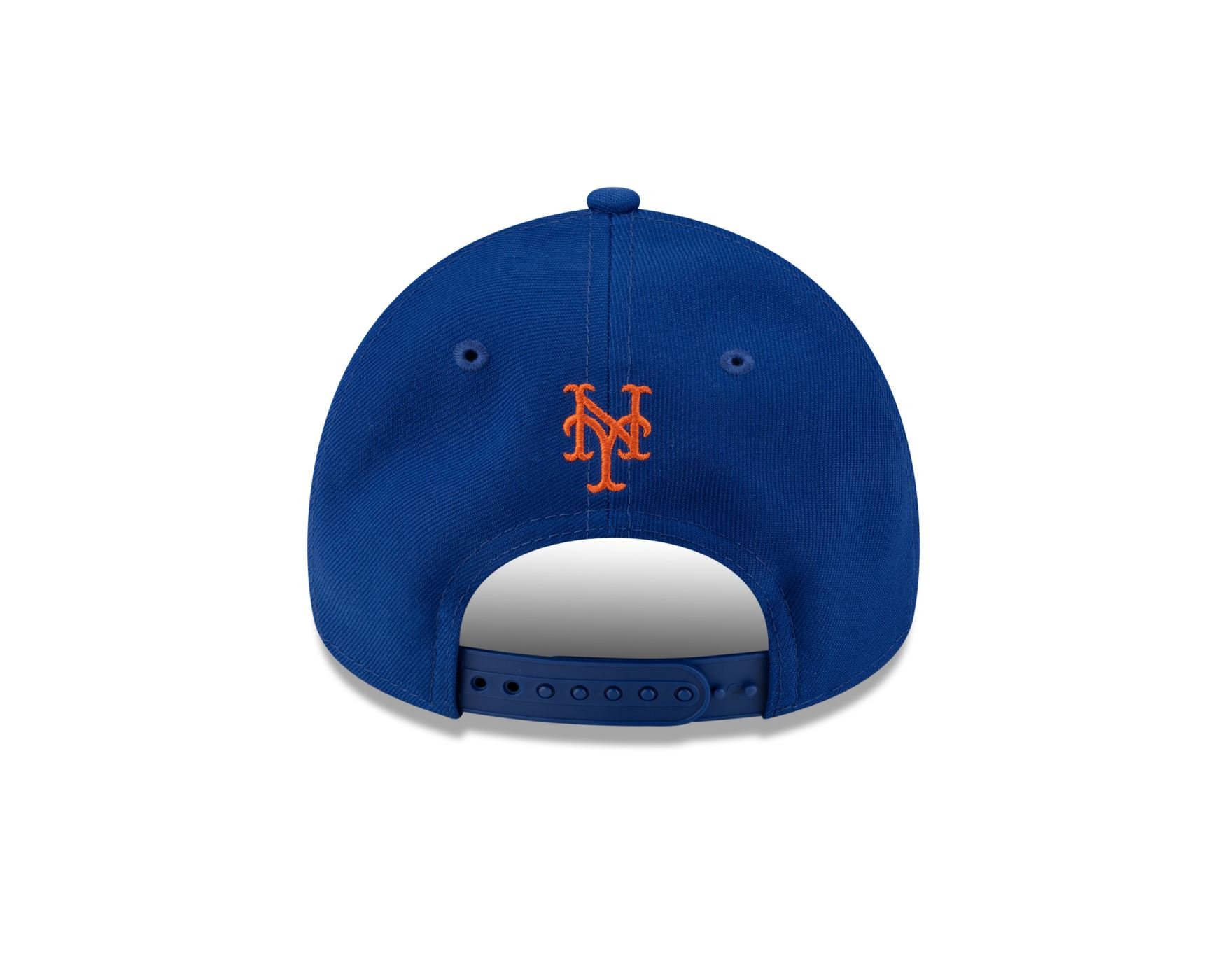 Bone New Era 9FORTY A-FRAME SNAPBACK New York Mets MLB Hyperfly Azul Azul 6