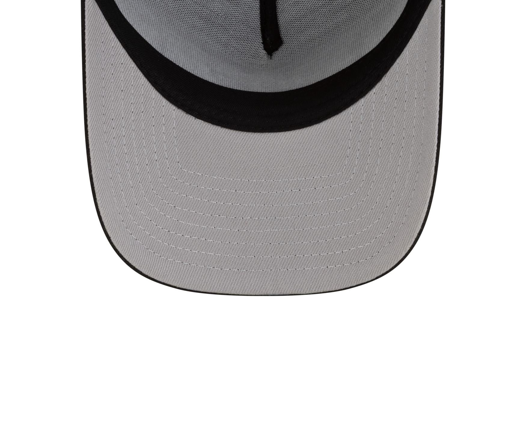 Bone New Era  9FORTY A-Frame Miami Marlins MLB Hyperfly Preto Preto 7