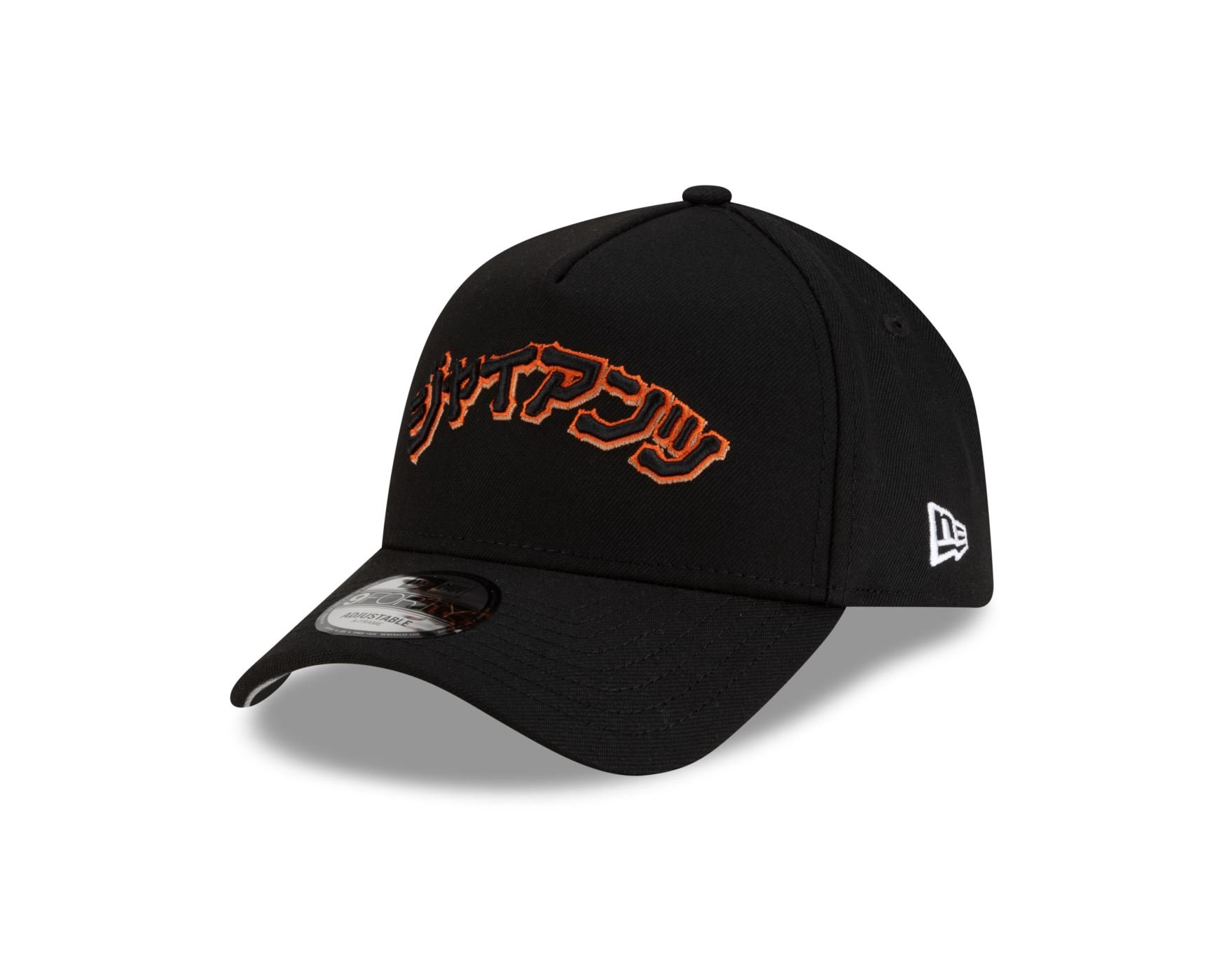 Bone New Era  9FORTY A-Frame San Francisco Giants MLB Hyperfly Preto
