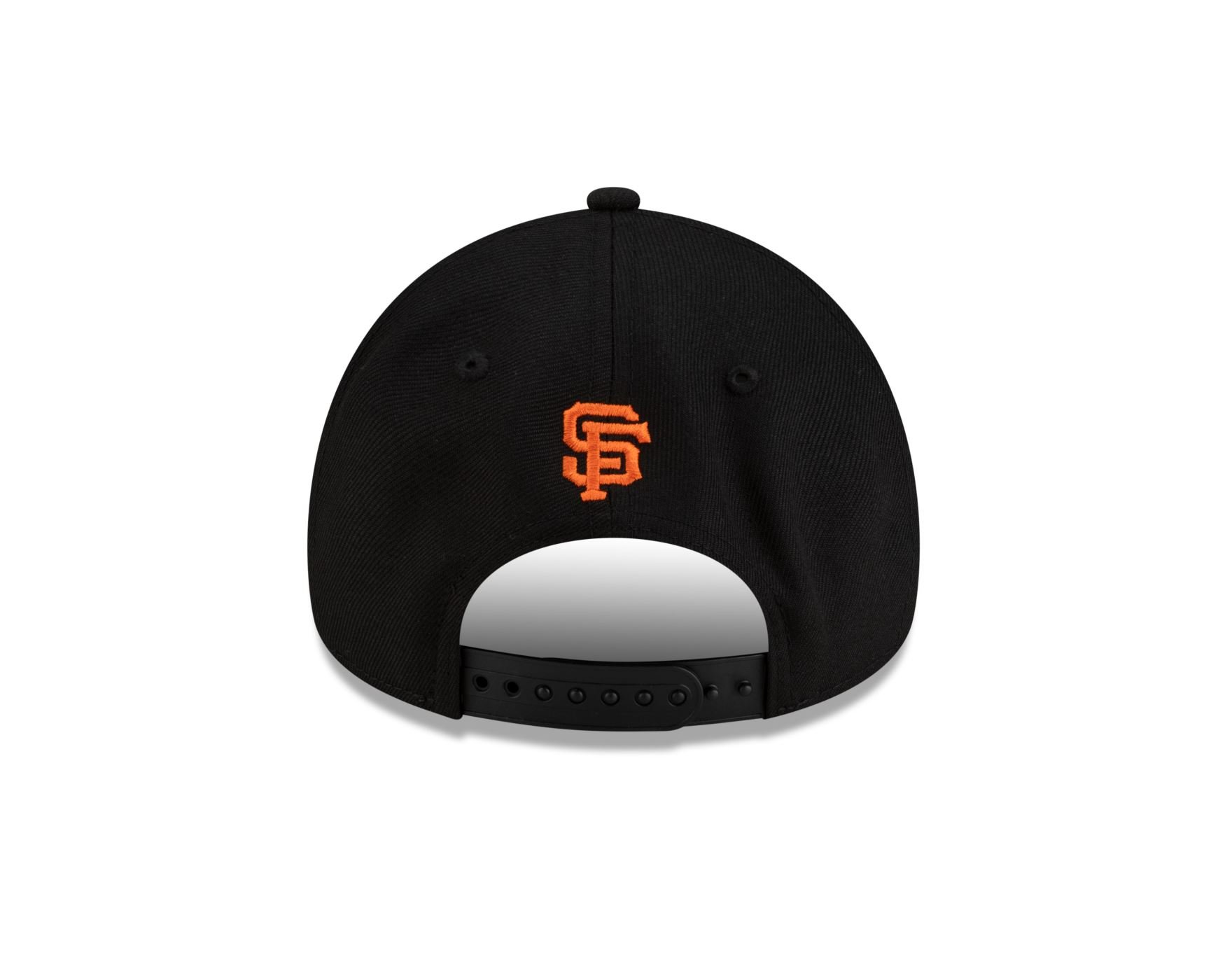 Bone New Era 9FORTY A-Frame San Francisco Giants MLB Hyperfly Preto Preto 5