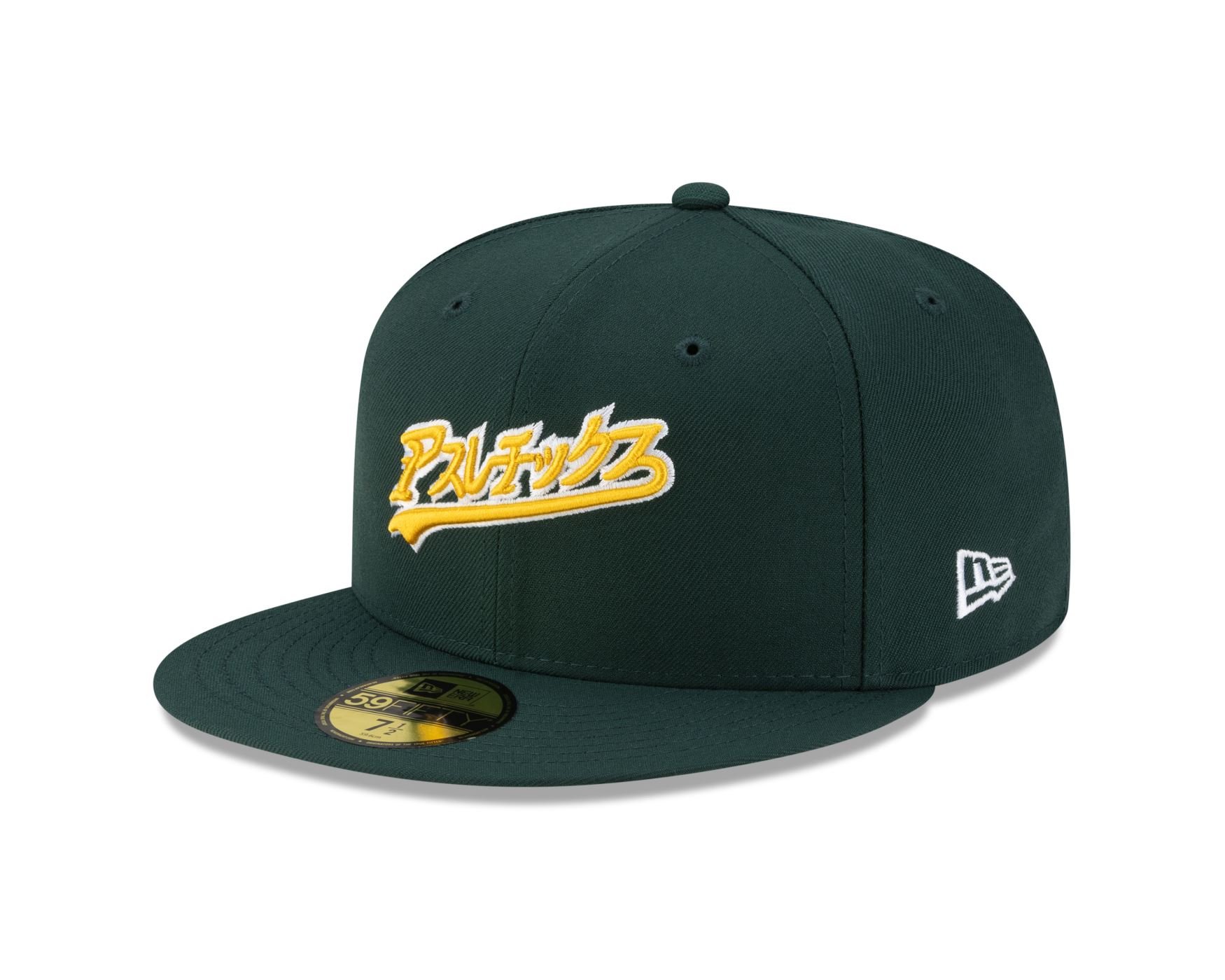 Bone New Era 59FIFTY Oakland Athletics MLB Hyperfly Verde