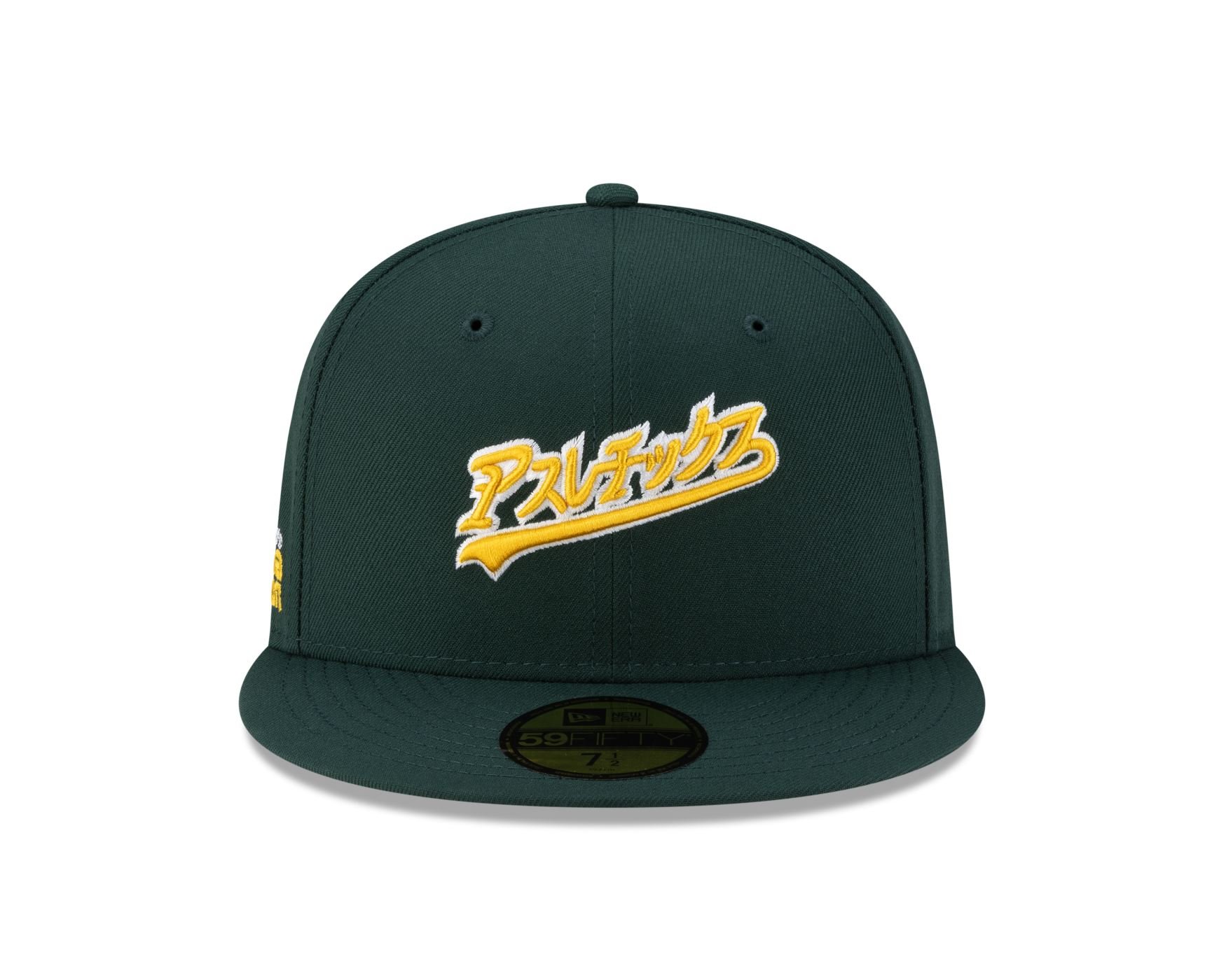 Bone New Era 59FIFTY Oakland Athletics MLB Hyperfly Verde Verde 2