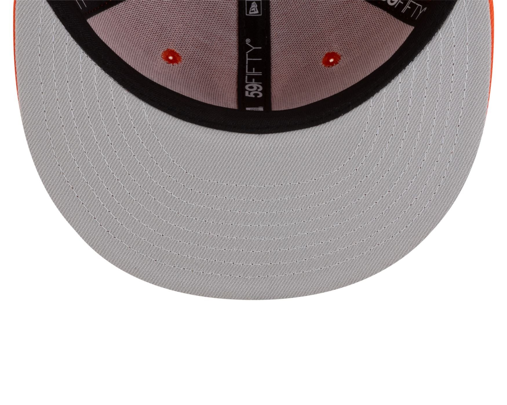 Bone New Era 59FIFTY Baltimore Orioles MLB Hyperfly Laranja Laranja 7