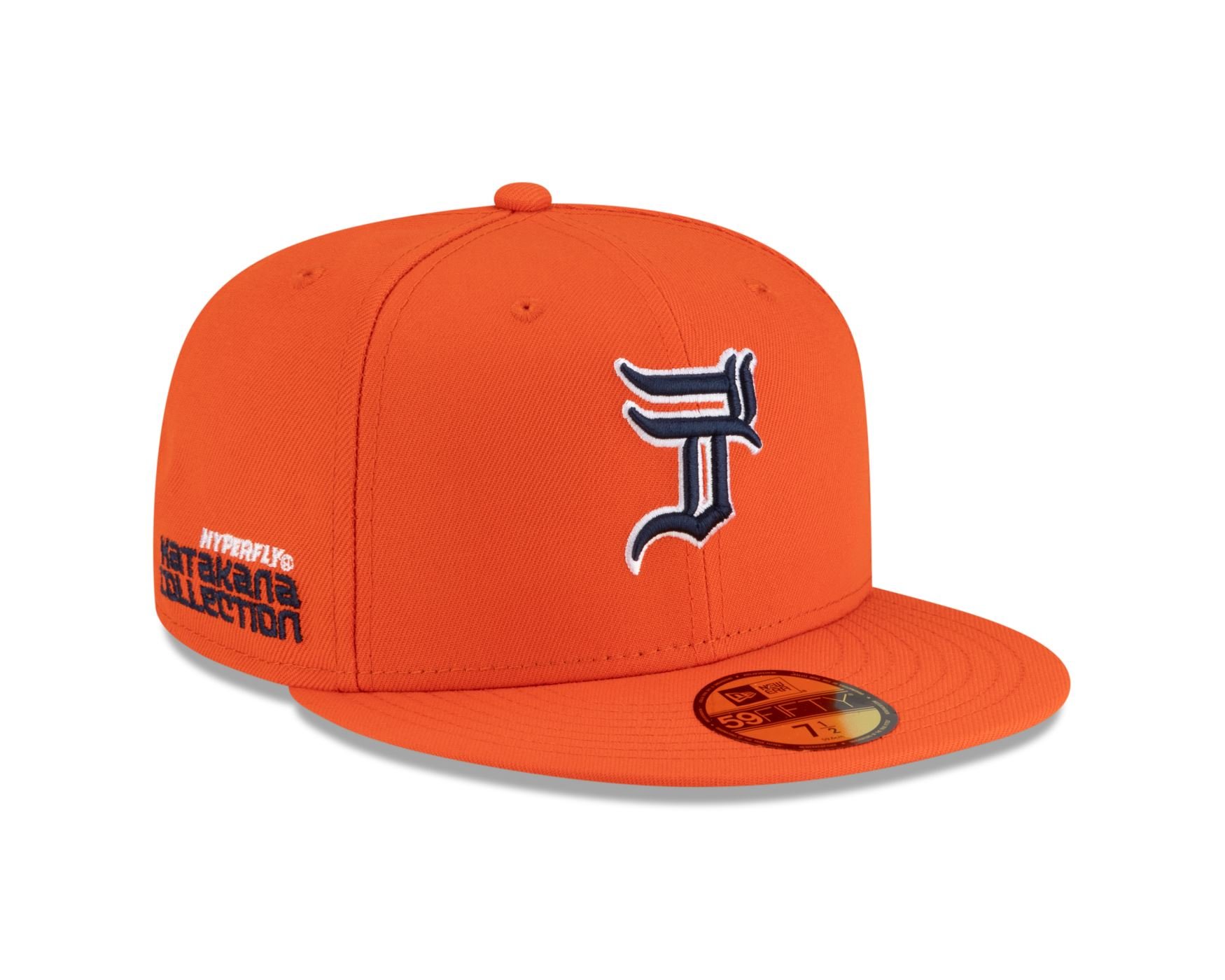 Bone New Era 59FIFTY Detroit Tigers MLB Hyperfly Laranja Laranja 3