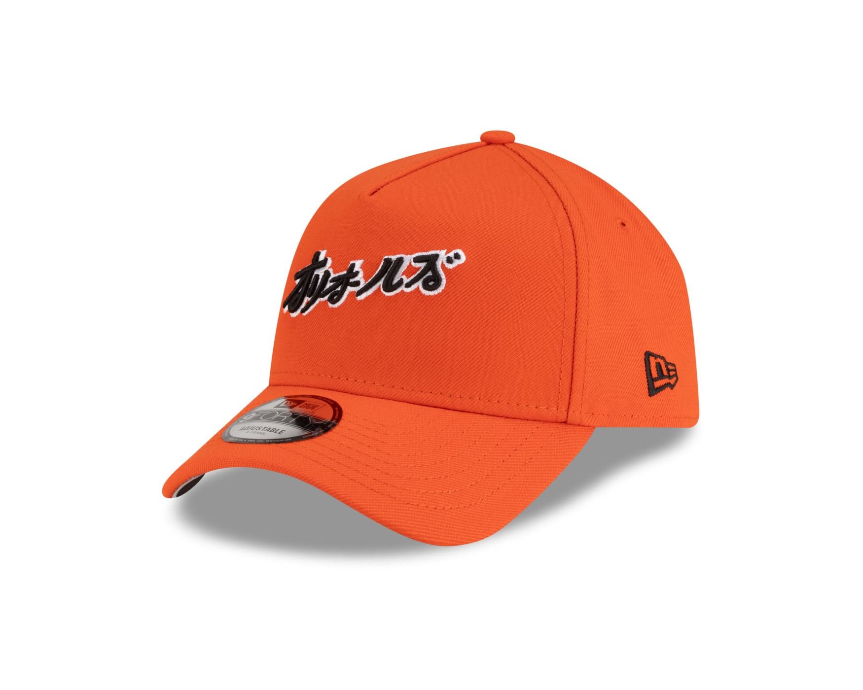 Bone New Era 9FORTY A-FRAME SNAPBACK Baltimore Orioles MLB Hyperfly Laranja