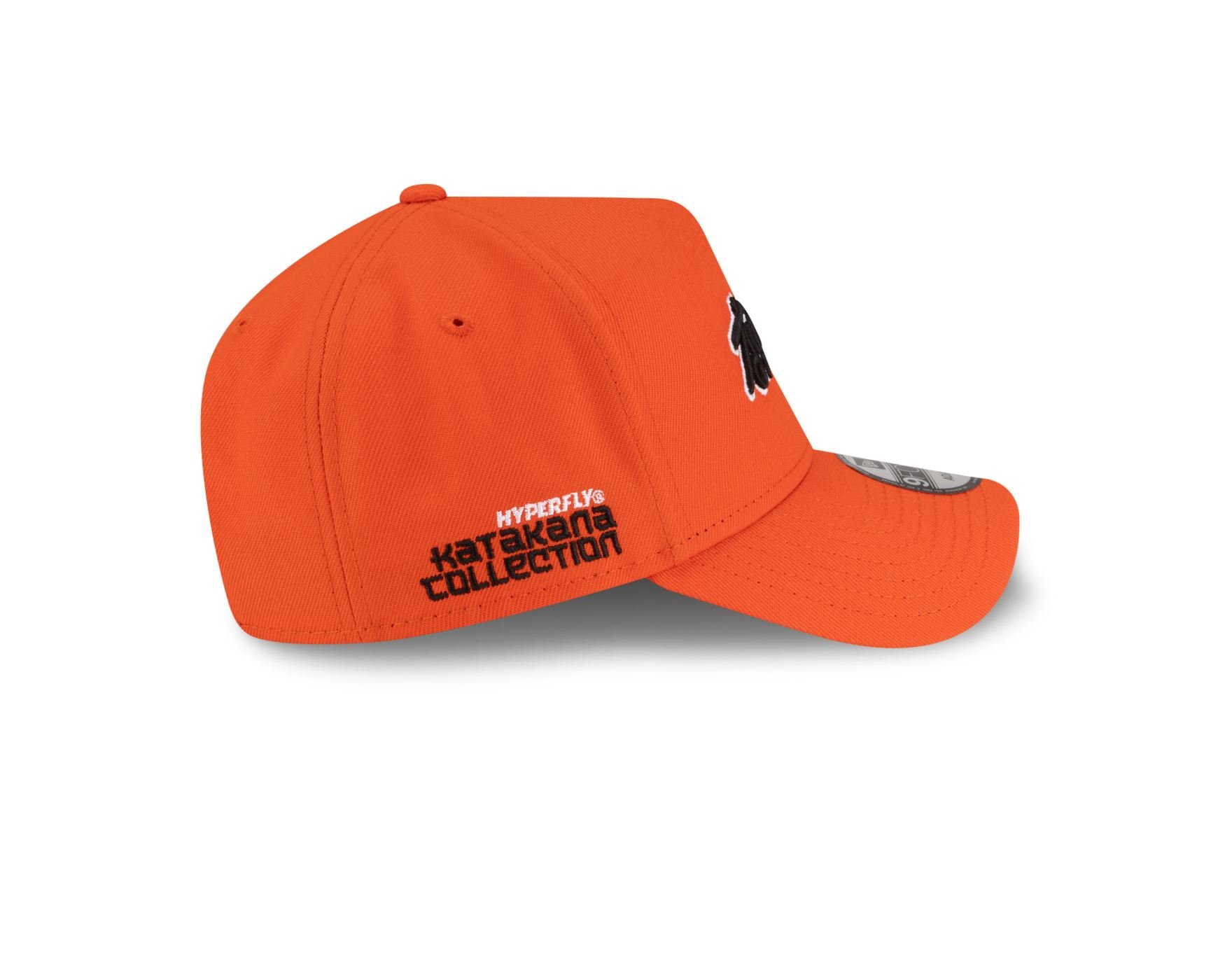 Bone New Era 9FORTY A-FRAME SNAPBACK Baltimore Orioles MLB Hyperfly Laranja Laranja 6