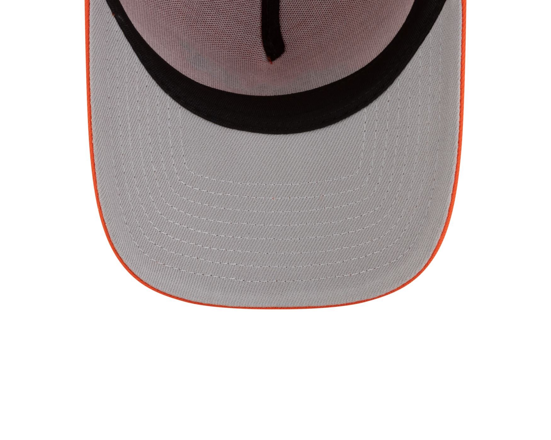 Bone New Era 9FORTY A-FRAME SNAPBACK Baltimore Orioles MLB Hyperfly Laranja Laranja 7