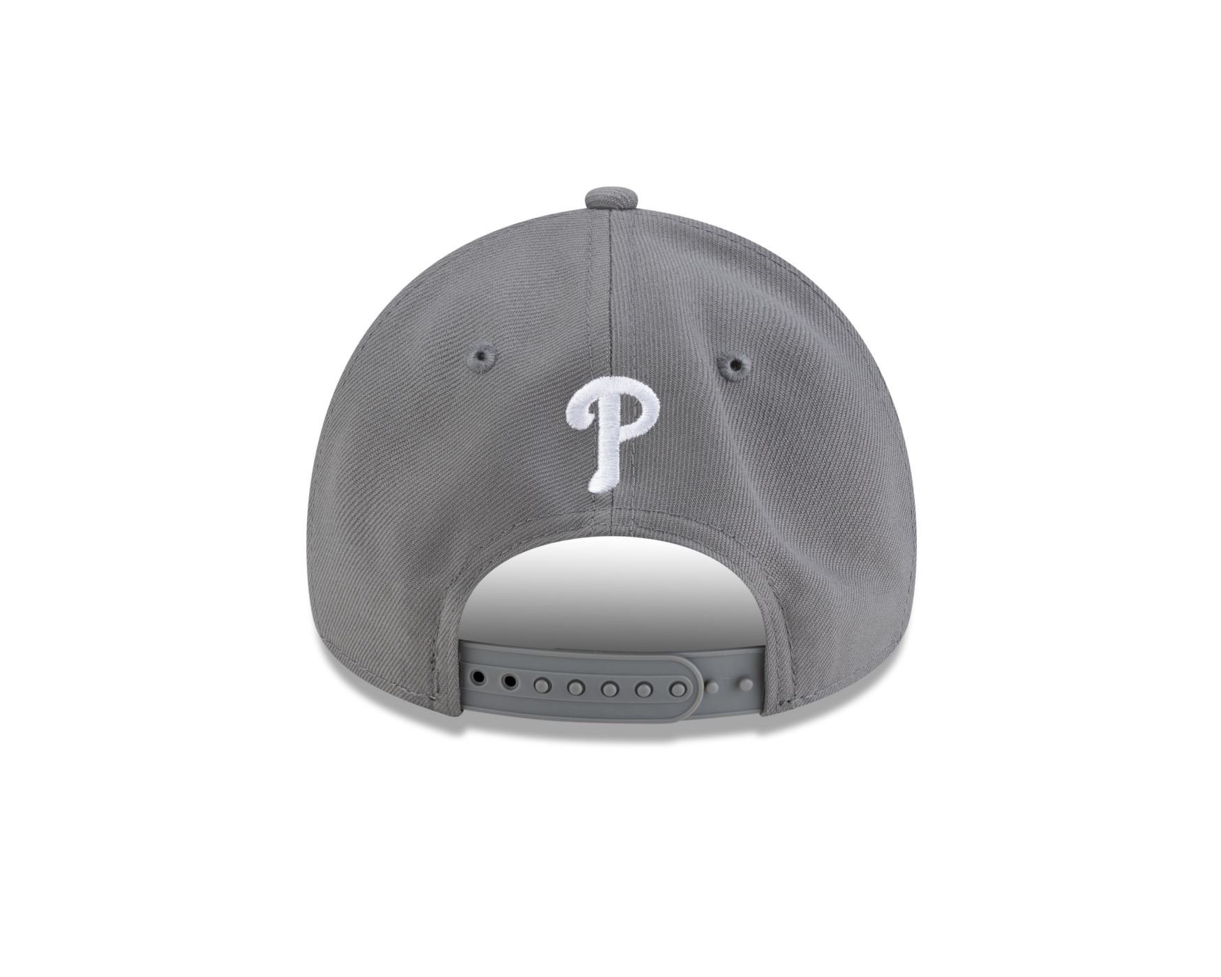 Bone New Era  9FORTY A-Frame Philadelphia Phillies MLB Hyperfly Cinza Cinza 7