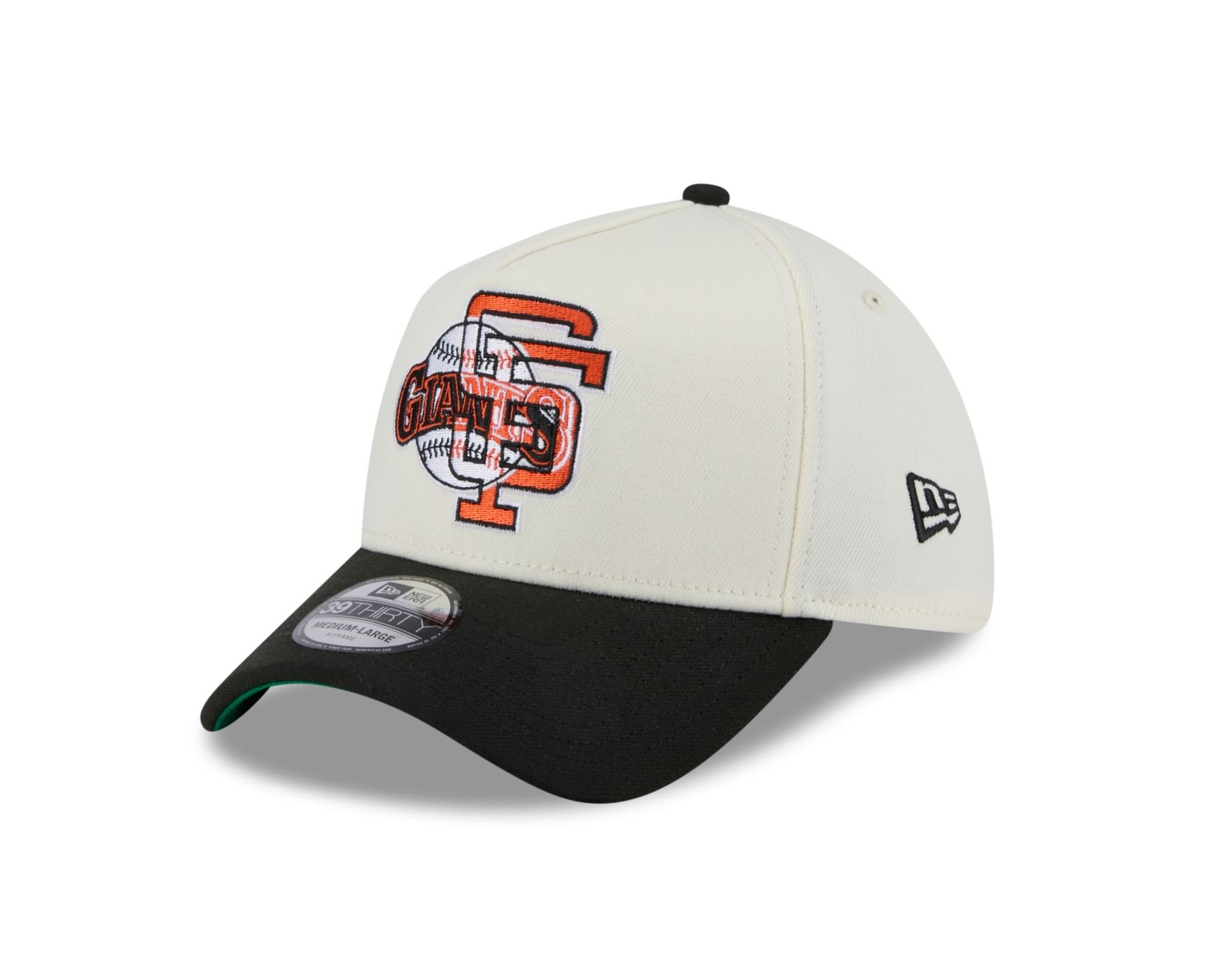 Bone New Era 39THIRTY A-FRAME San Francisco Giants MLB Branco