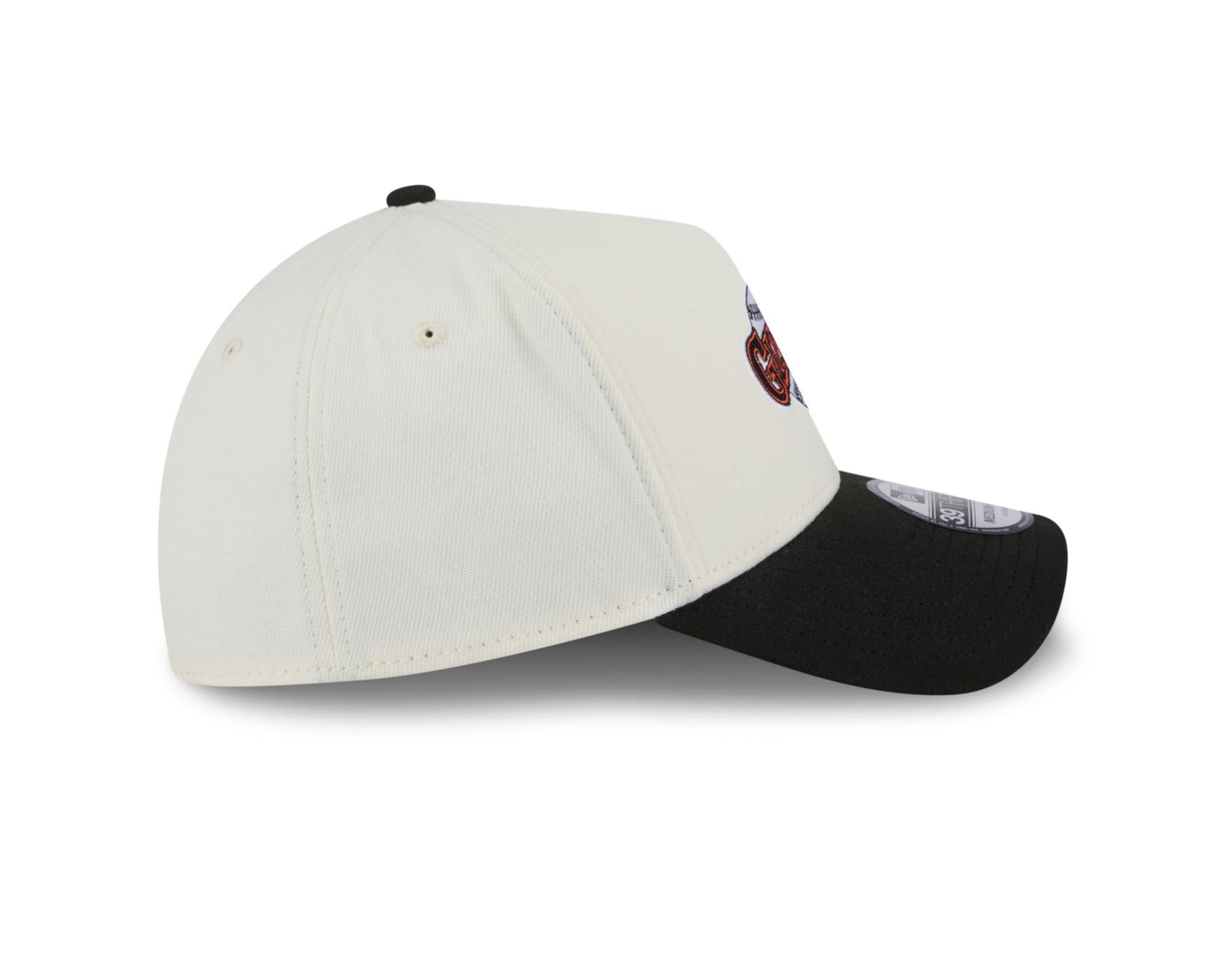 Bone New Era 39THIRTY A-FRAME San Francisco Giants MLB Branco Branco/Preto 4