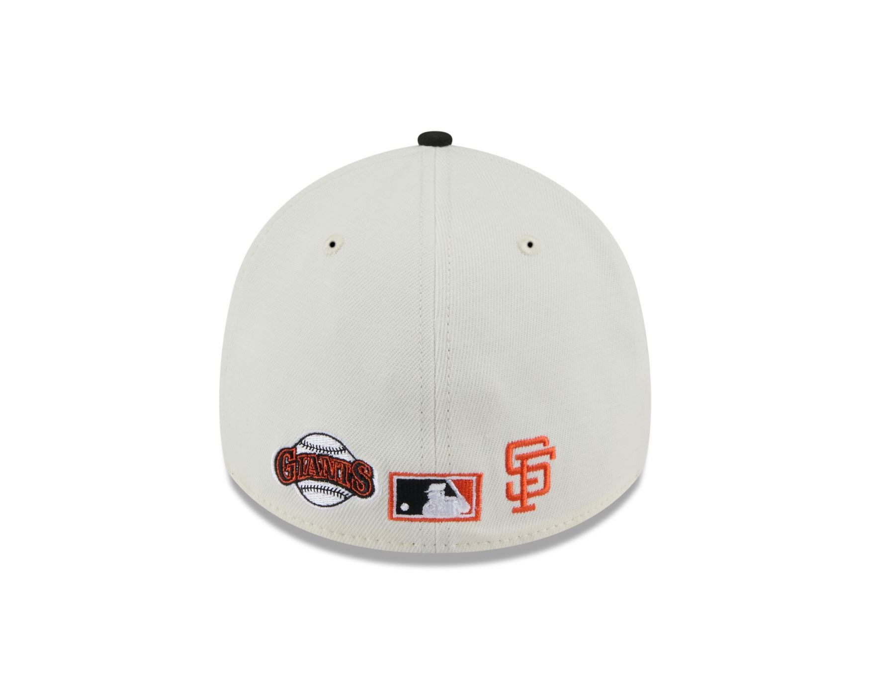 Bone New Era 39THIRTY A-FRAME San Francisco Giants MLB Branco Branco/Preto 5