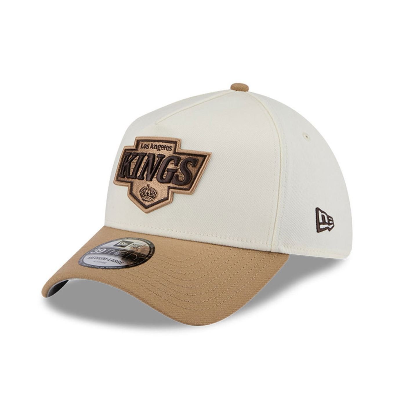 Bone New Era 39THIRTY A-FRAME Los Angeles Kings NHL Branco