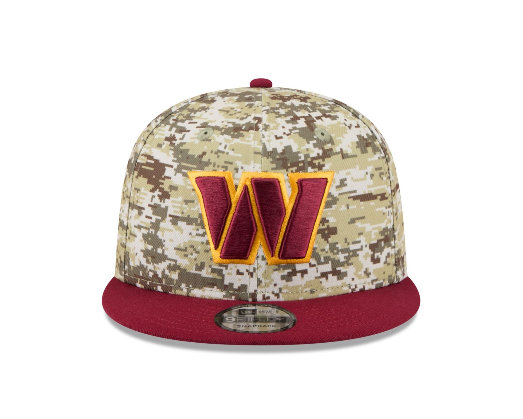 Bone New Era 9FIFTY SNAPBACK Washington Commander NFL Vermelho Militar/Vermelho 2