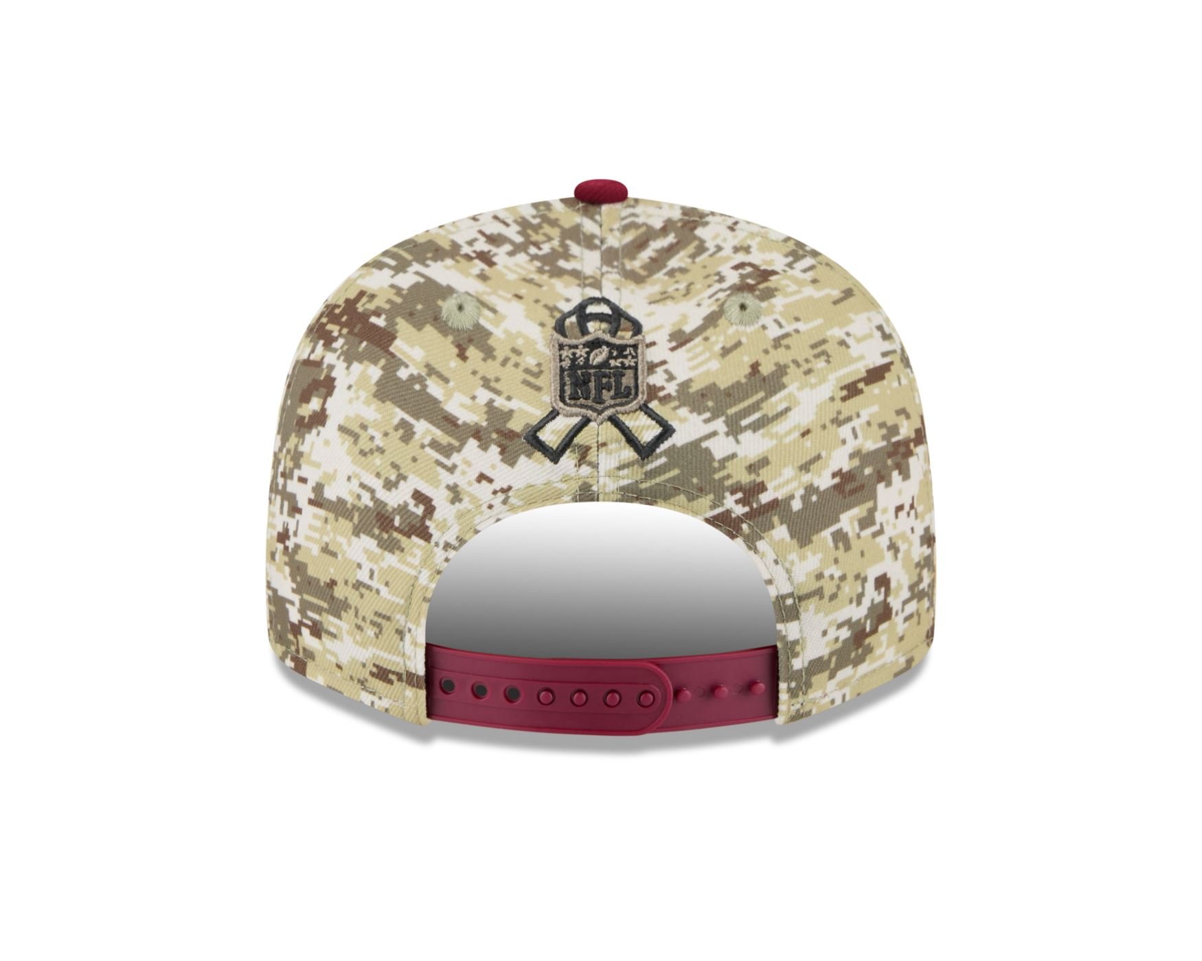 Bone New Era 9FIFTY SNAPBACK Washington Commander NFL Vermelho Militar/Vermelho 5