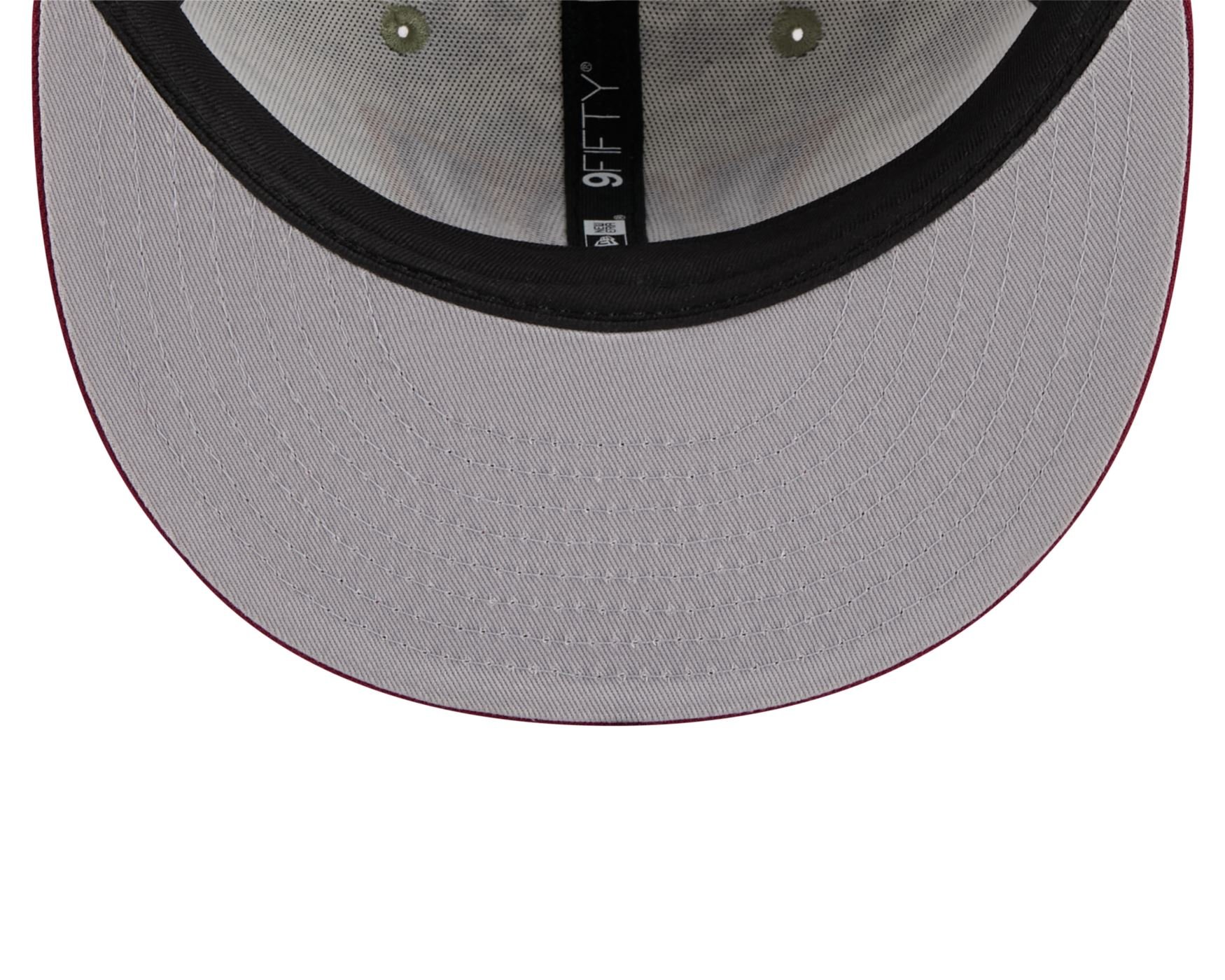 Bone New Era 9FIFTY SNAPBACK Washington Commander NFL Vermelho Militar/Vermelho 6