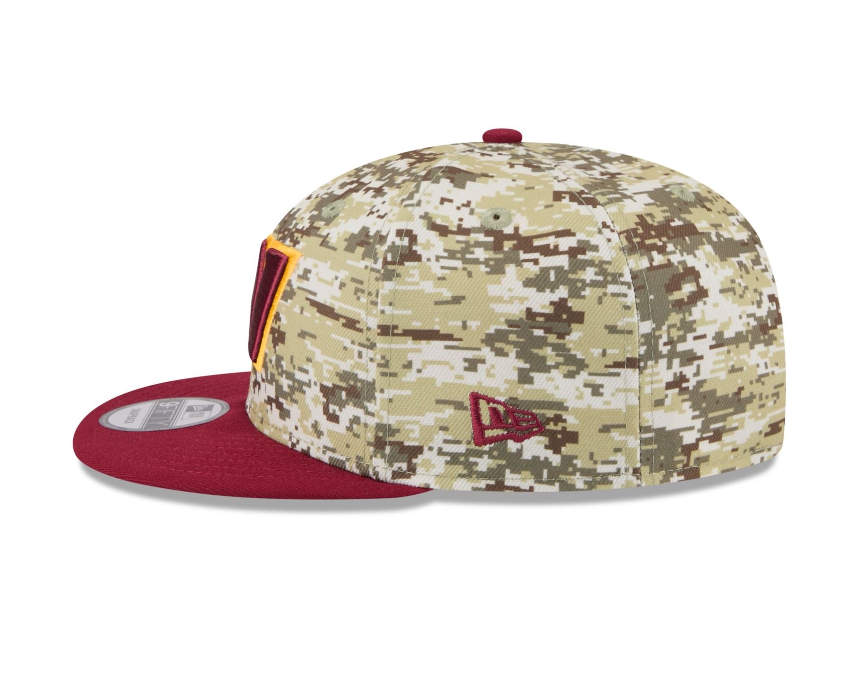 Bone New Era 9FIFTY SNAPBACK Washington Commander NFL Vermelho Militar/Vermelho 7